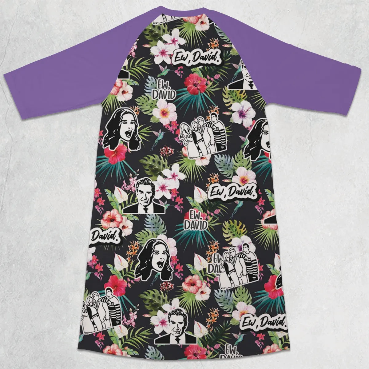 3/4 Sleeve Raglan Dress - 7JHMTR7W