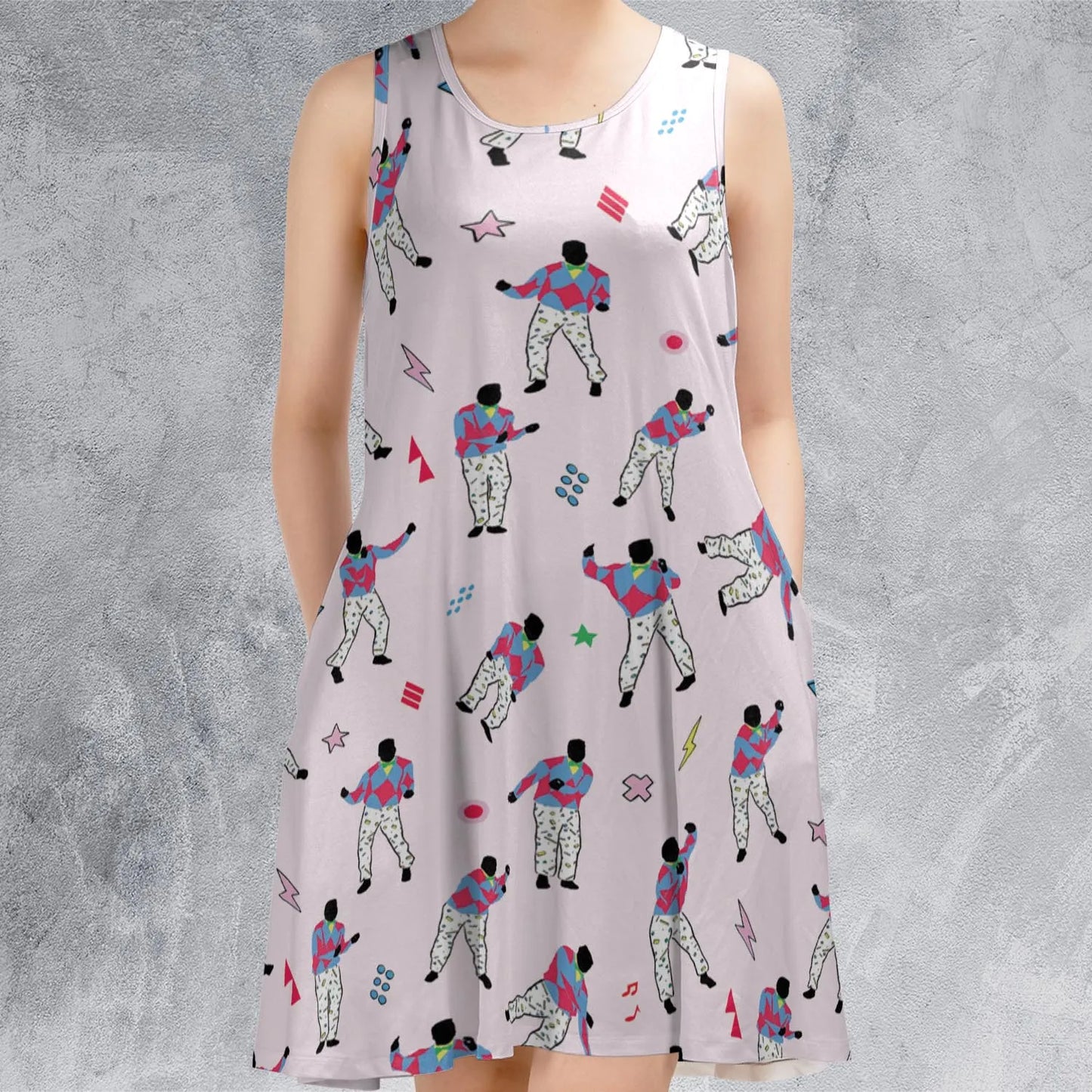 Sleeveless Dress - 7JBWCG6R