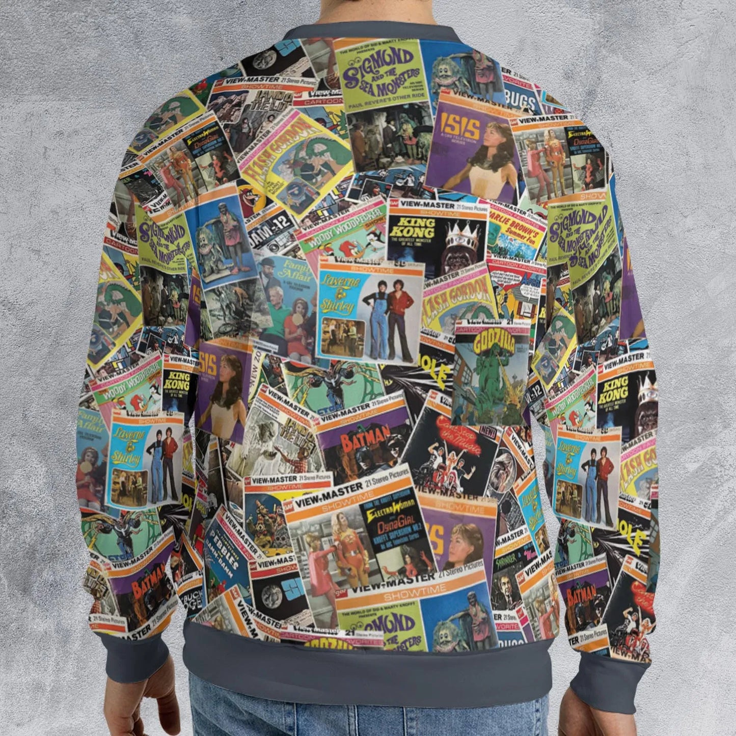 All-over Print Sweatshirt - WVG33US6