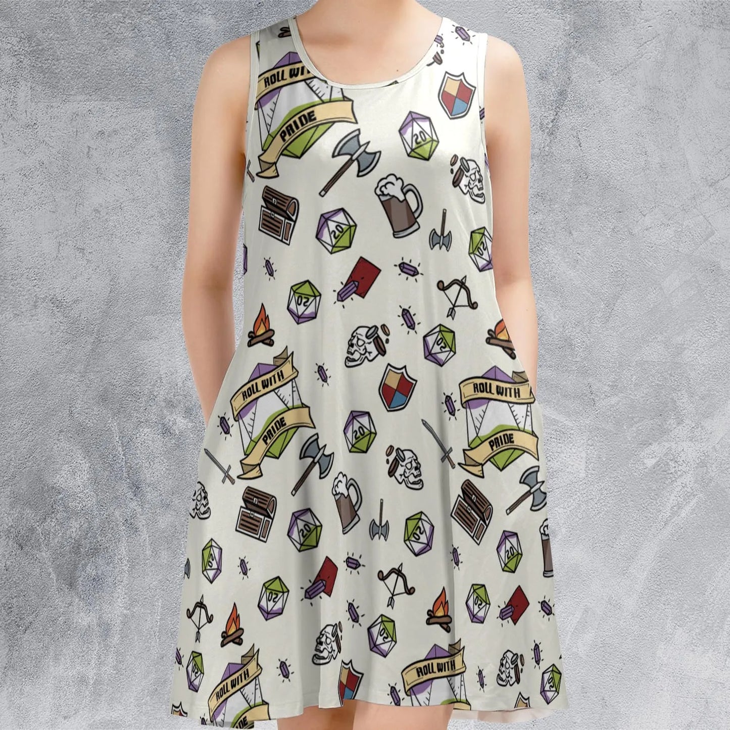 Sleeveless Dress - XH8UR6SE