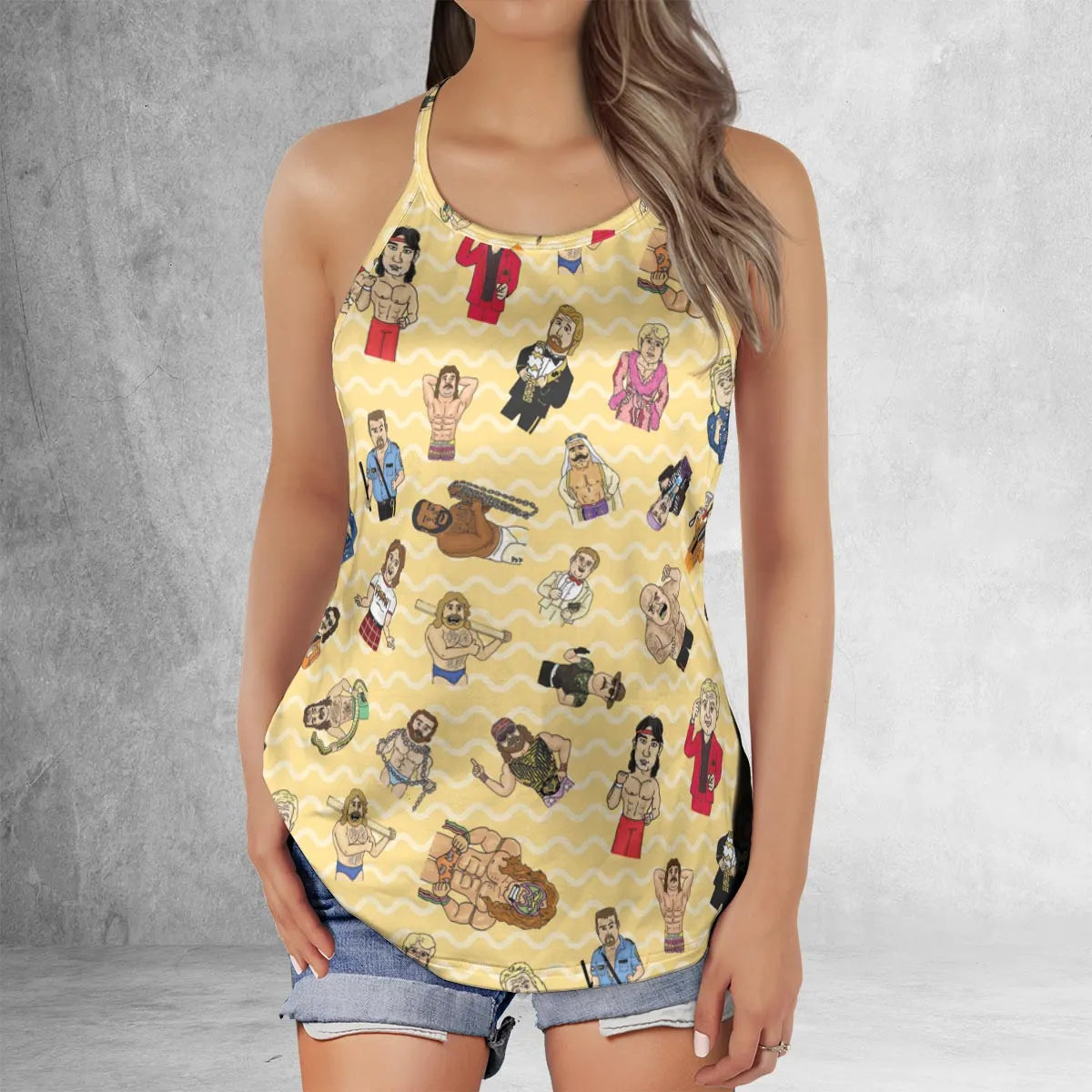 Criss Cross Tank Top - Y3VHLQ5V