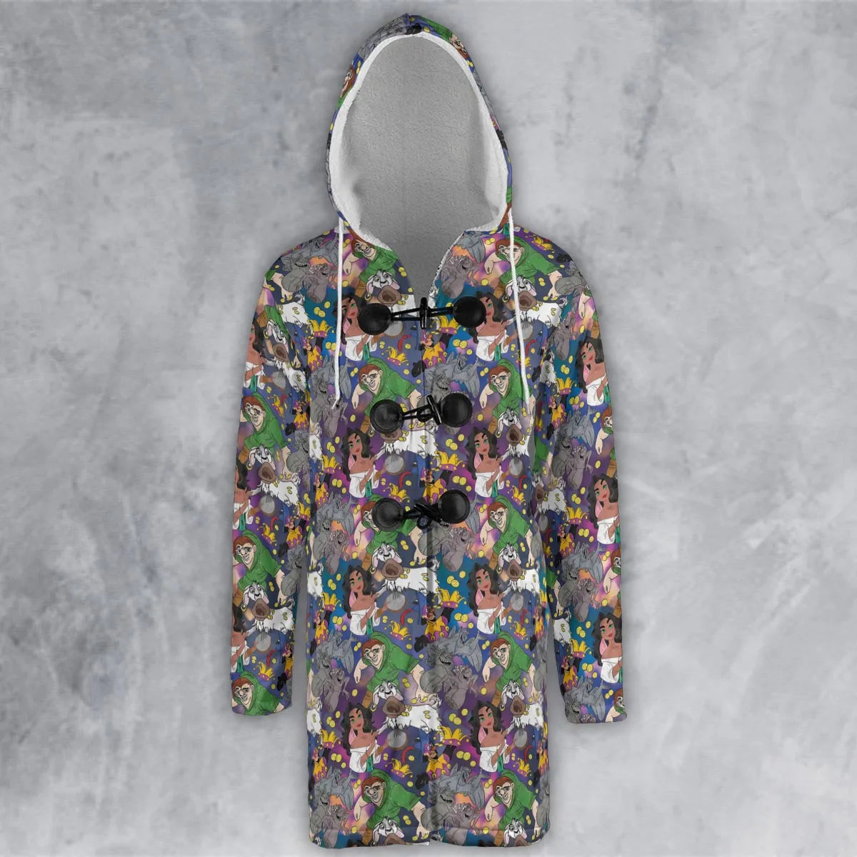 Hooded Cloak Coat - C2QHF2P3
