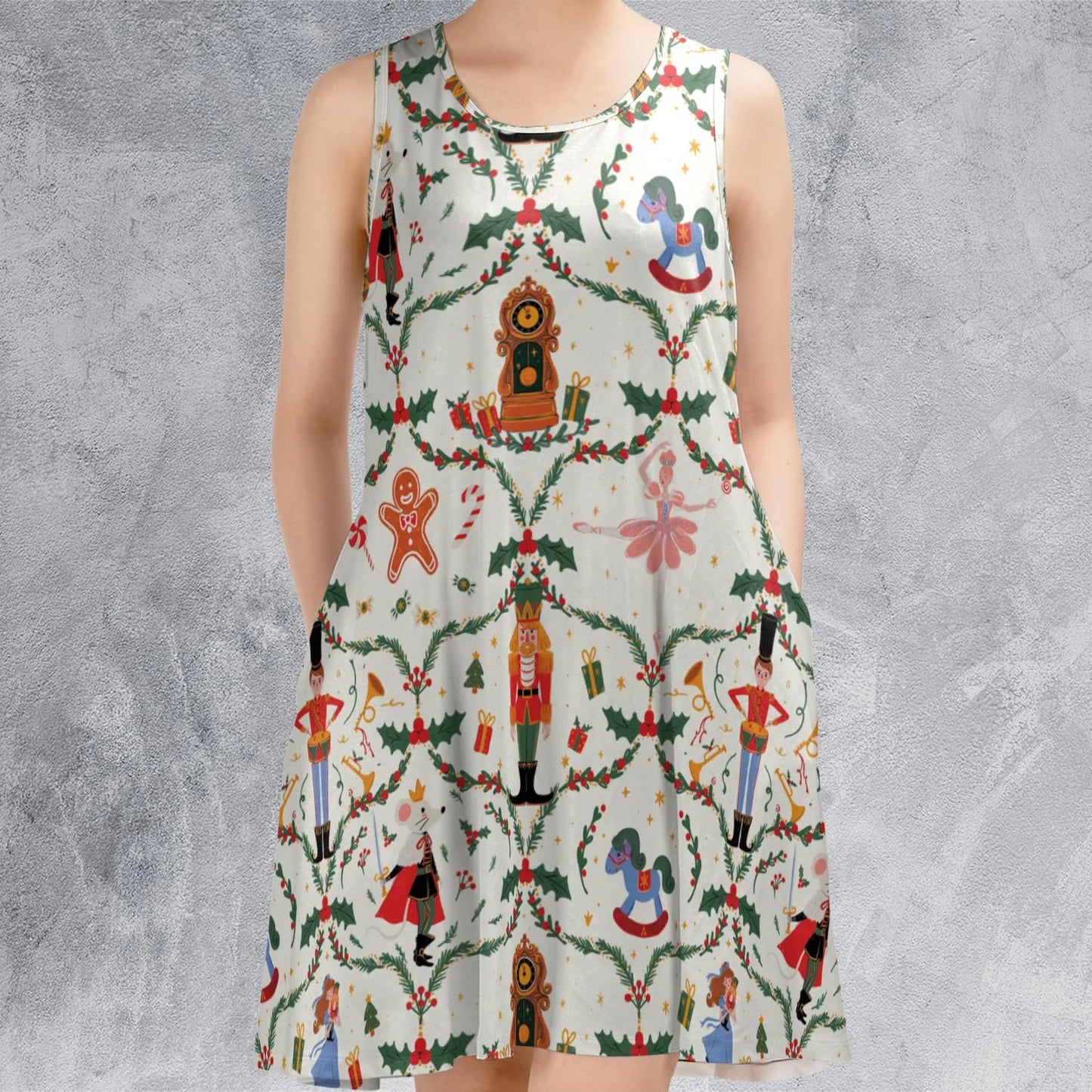 Sleeveless Dress - XUSG56PS