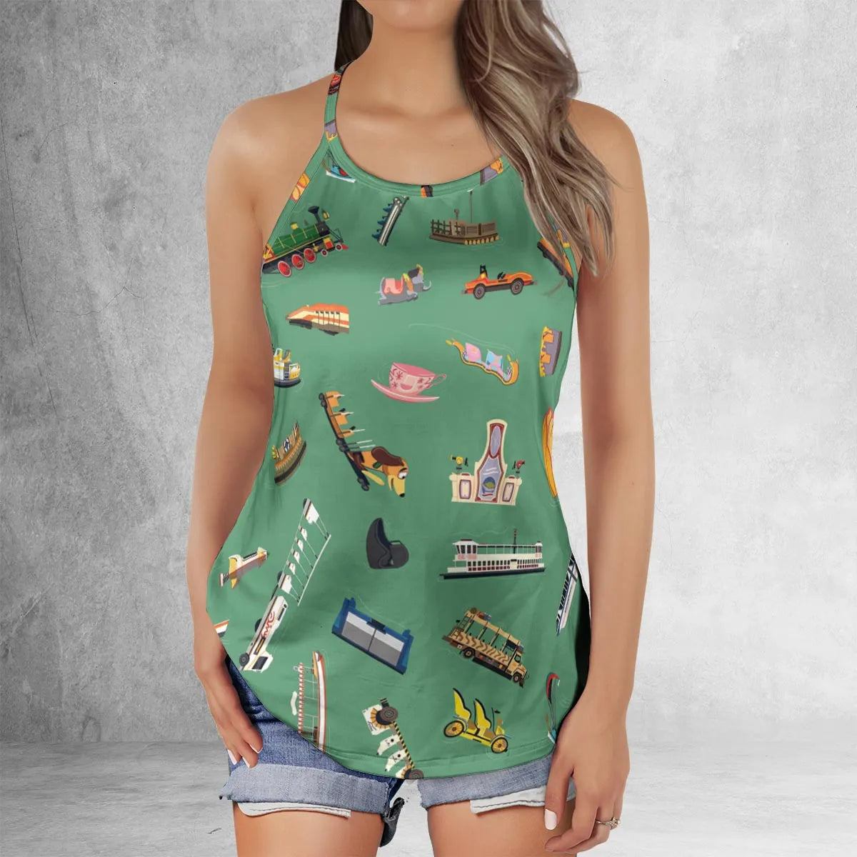 Criss Cross Tank Top - BZTRVR5L