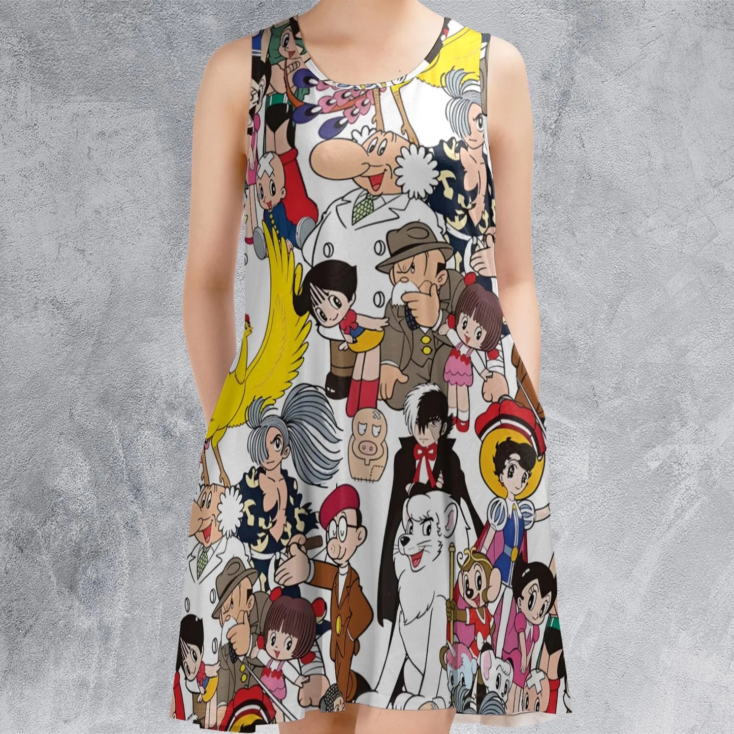 Sleeveless Dress - GEMYMWAW