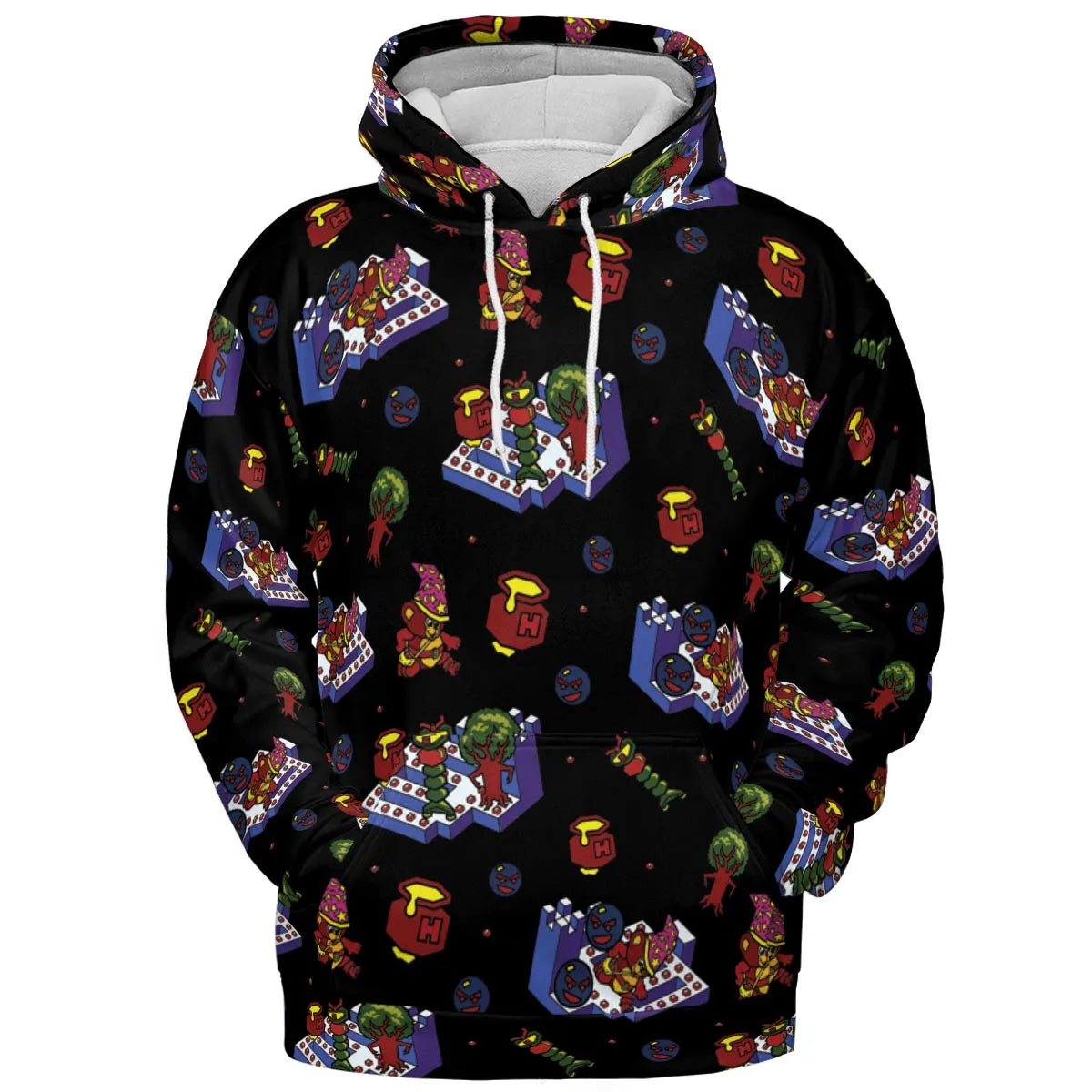 All-over Print Hoodie - YXVQAKPP