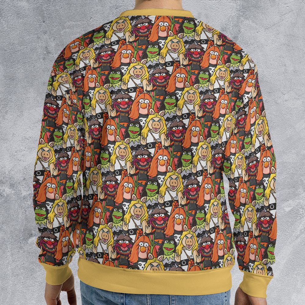 All-over Print Sweatshirt - JAU3XE7Q -  - 2