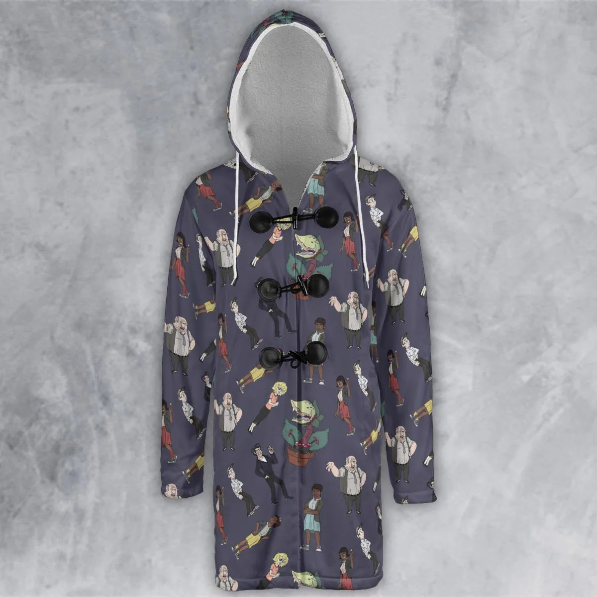 Hooded Cloak Coat - WU2U949H