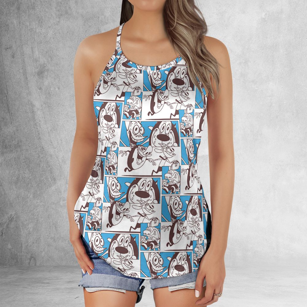 Criss Cross Tank Top - 8PR9P4TZ -  - 2