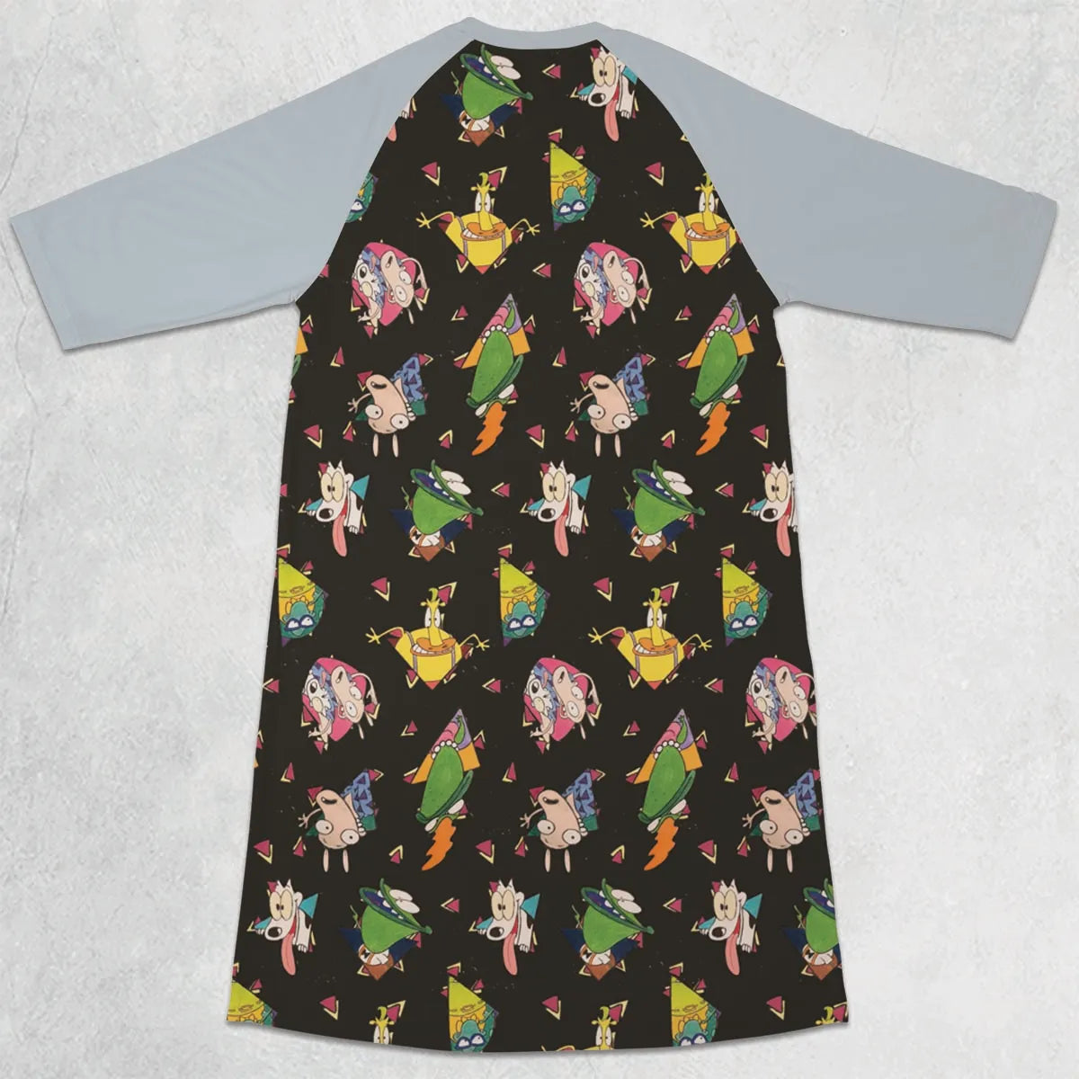 3/4 Sleeve Raglan Dress - EZYGJ4SP