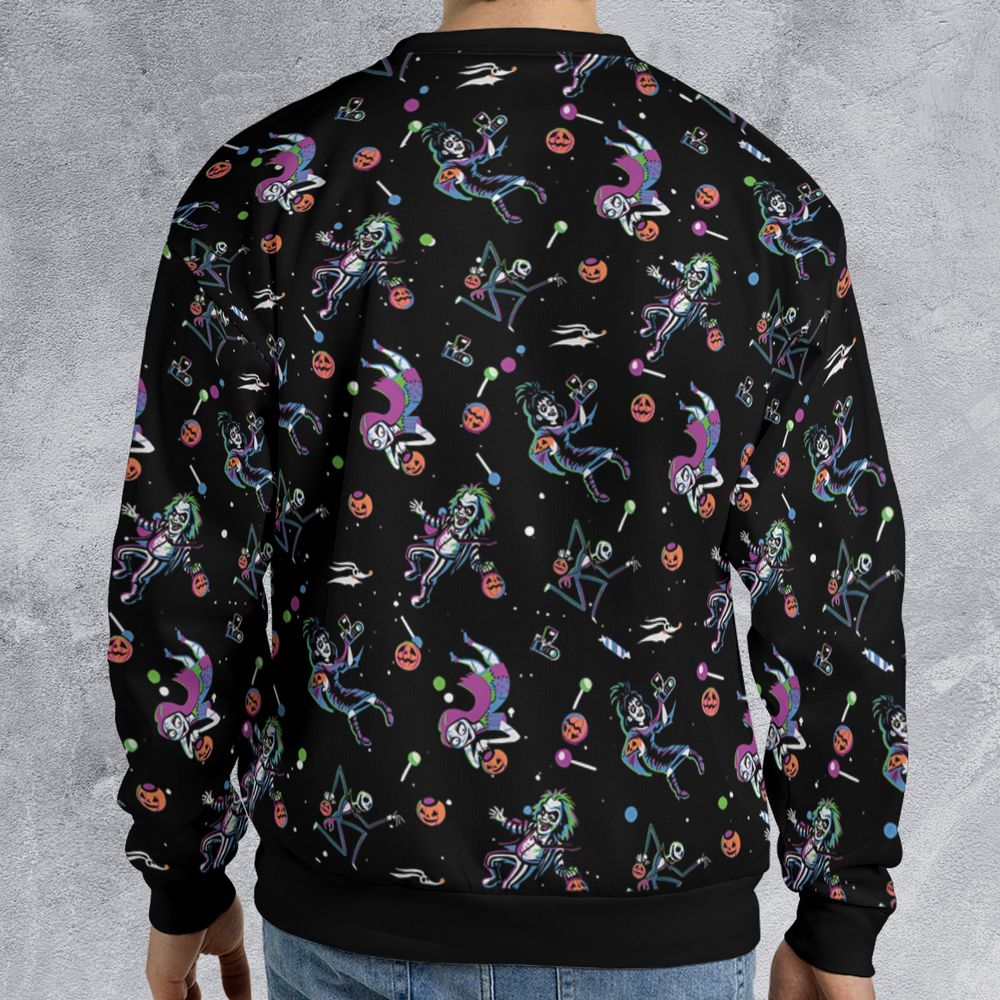 All-over Print Sweatshirt - FU1V8BKW -  - 2