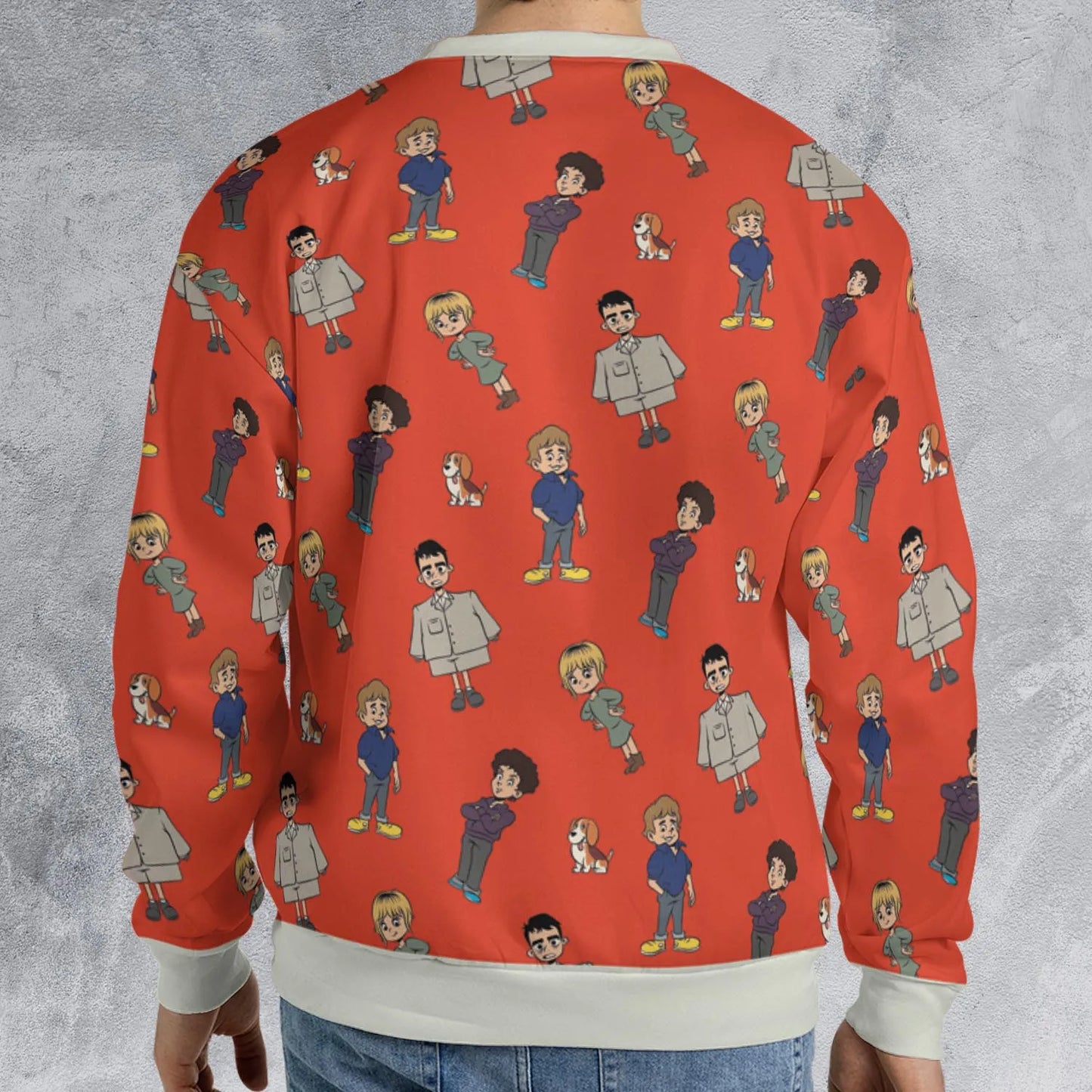 All-over Print Sweatshirt - B22R7PH5