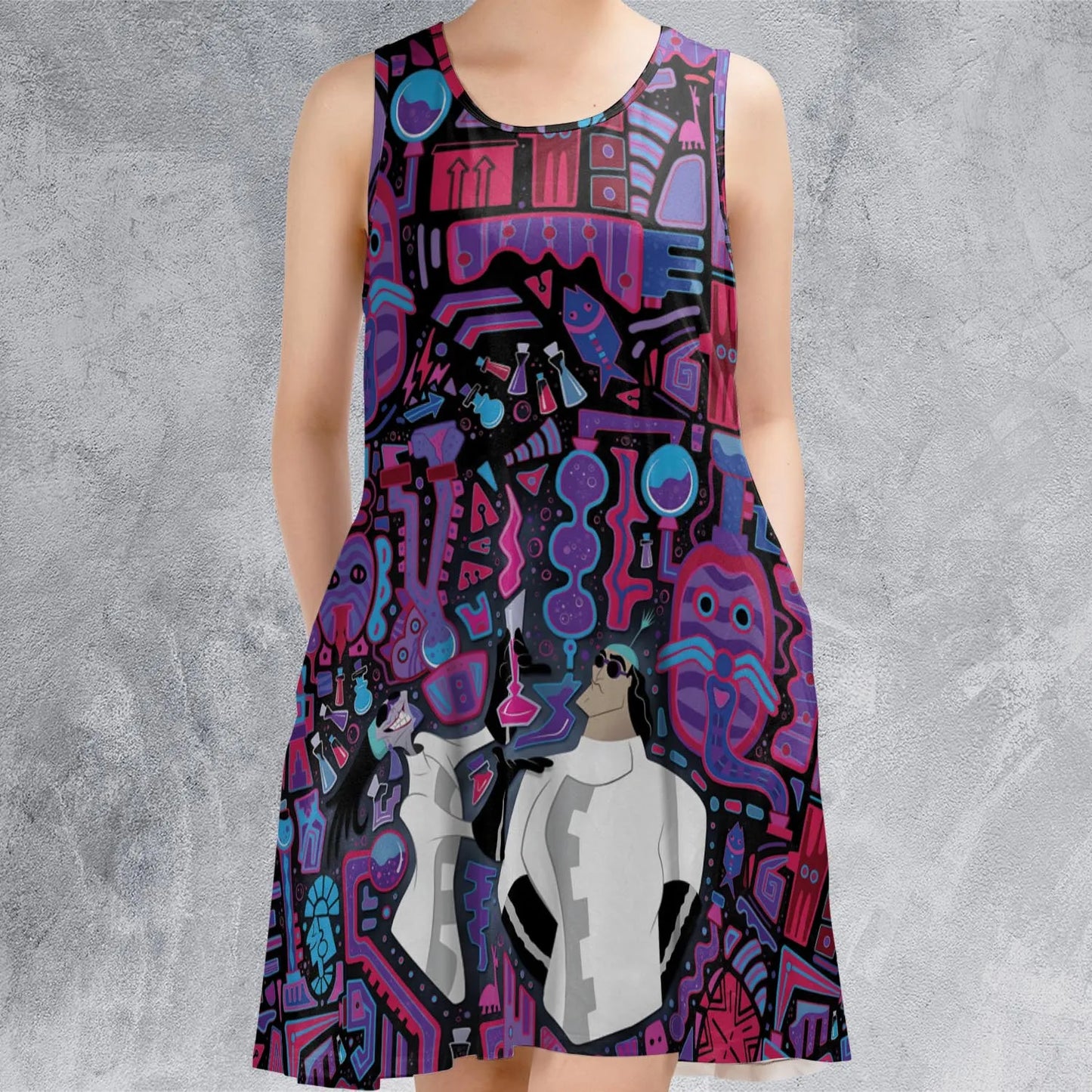 Sleeveless Dress - PKMJGTUL