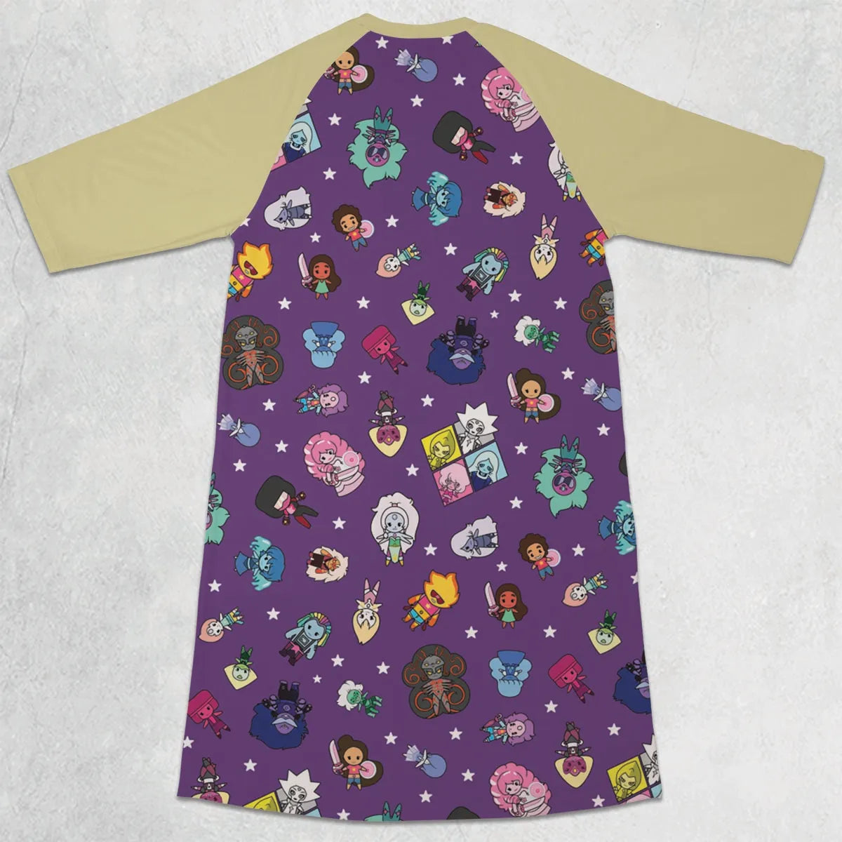 3/4 Sleeve Raglan Dress - BAJXAVY9