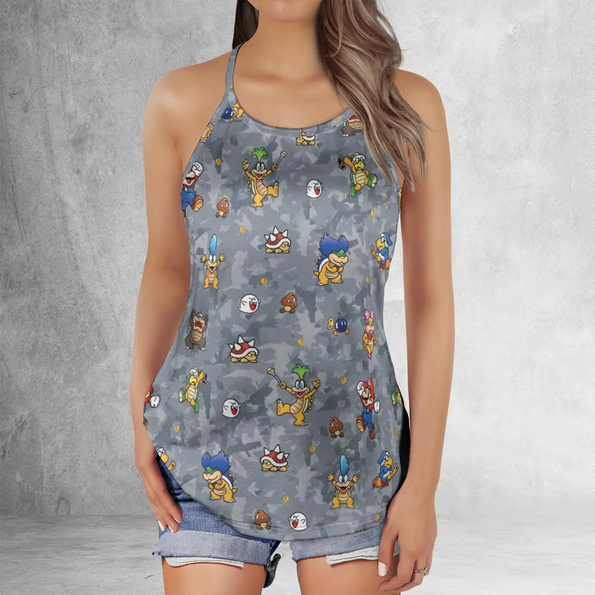 Criss Cross Tank Top - SJMJ9C5C