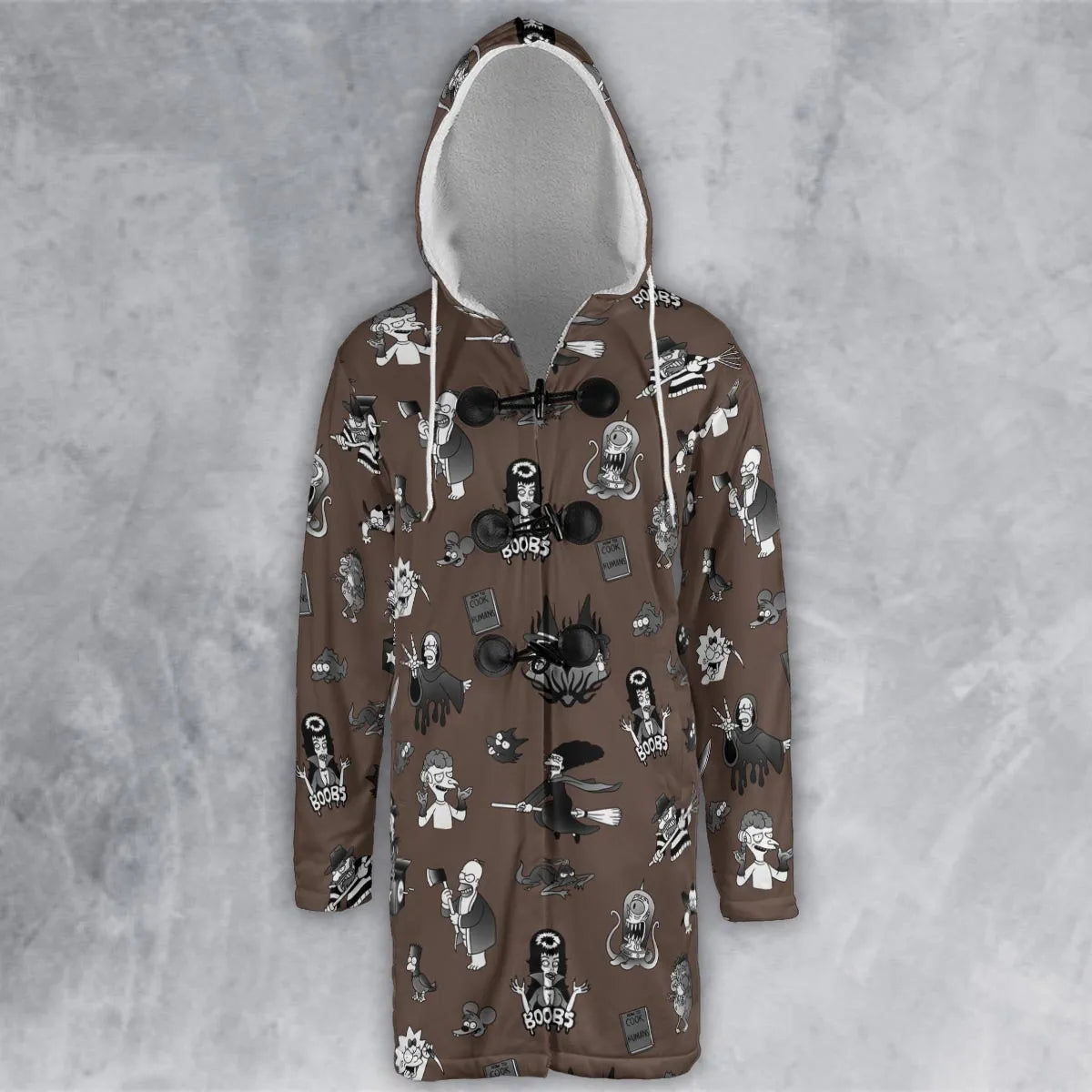 Hooded Cloak Coat - BFGPZUS1
