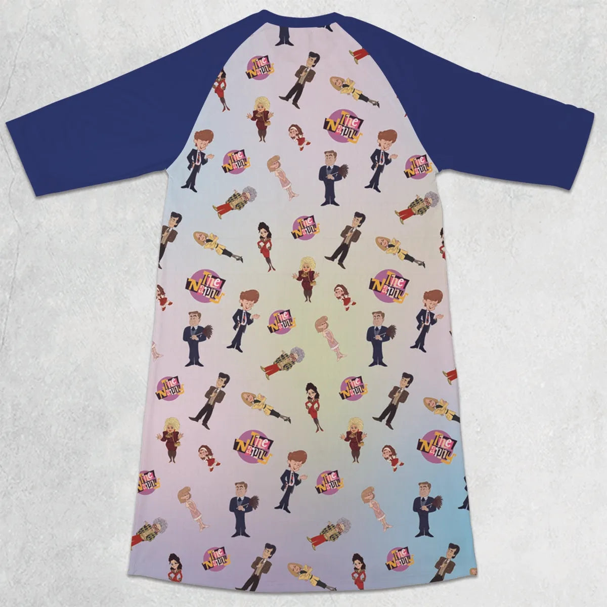3/4 Sleeve Raglan Dress - 8XDNN8JN