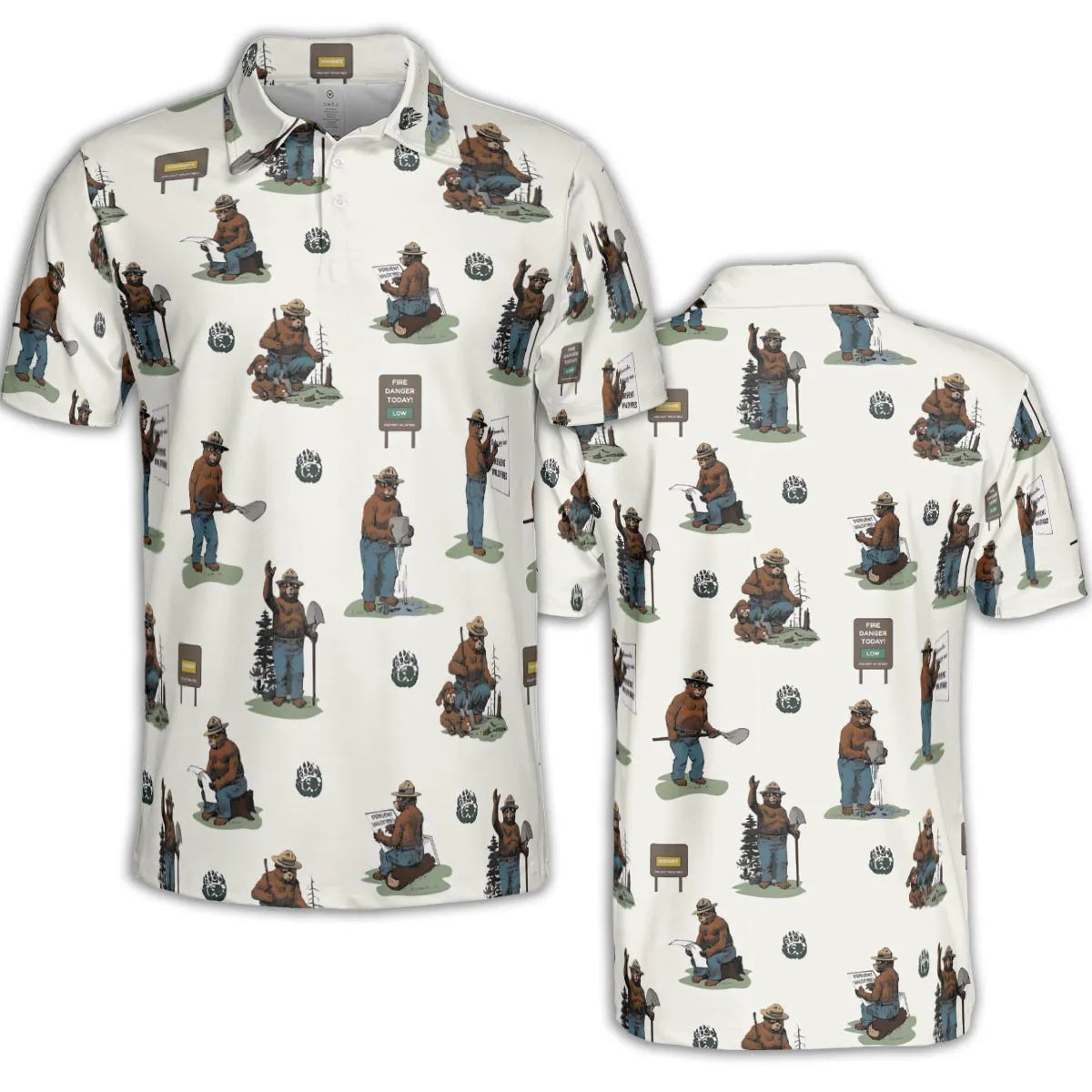 AOP Men/Women Polo Shirt - ZNRUGRJY