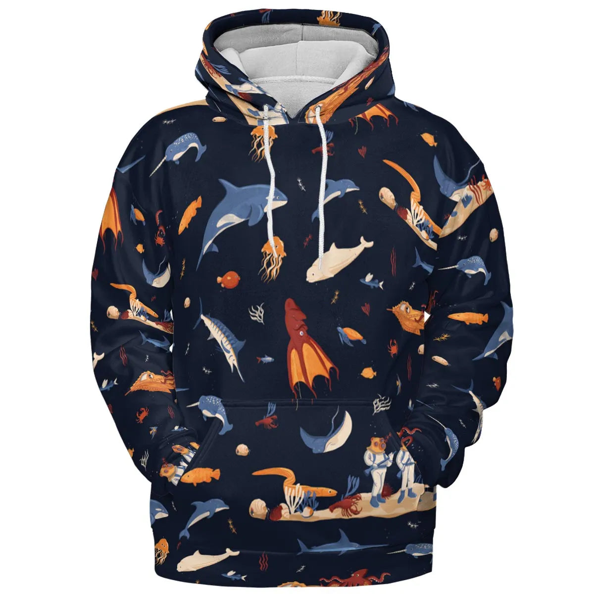 All-over Print Hoodie - GU8LPWQT