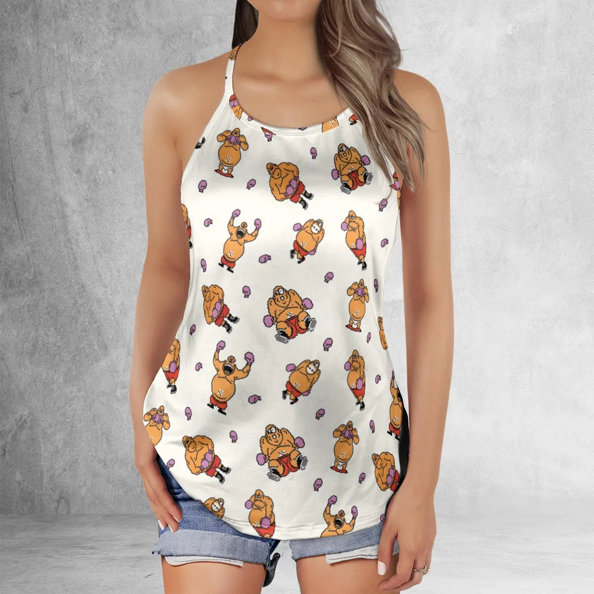 Criss Cross Tank Top - FDY4223A