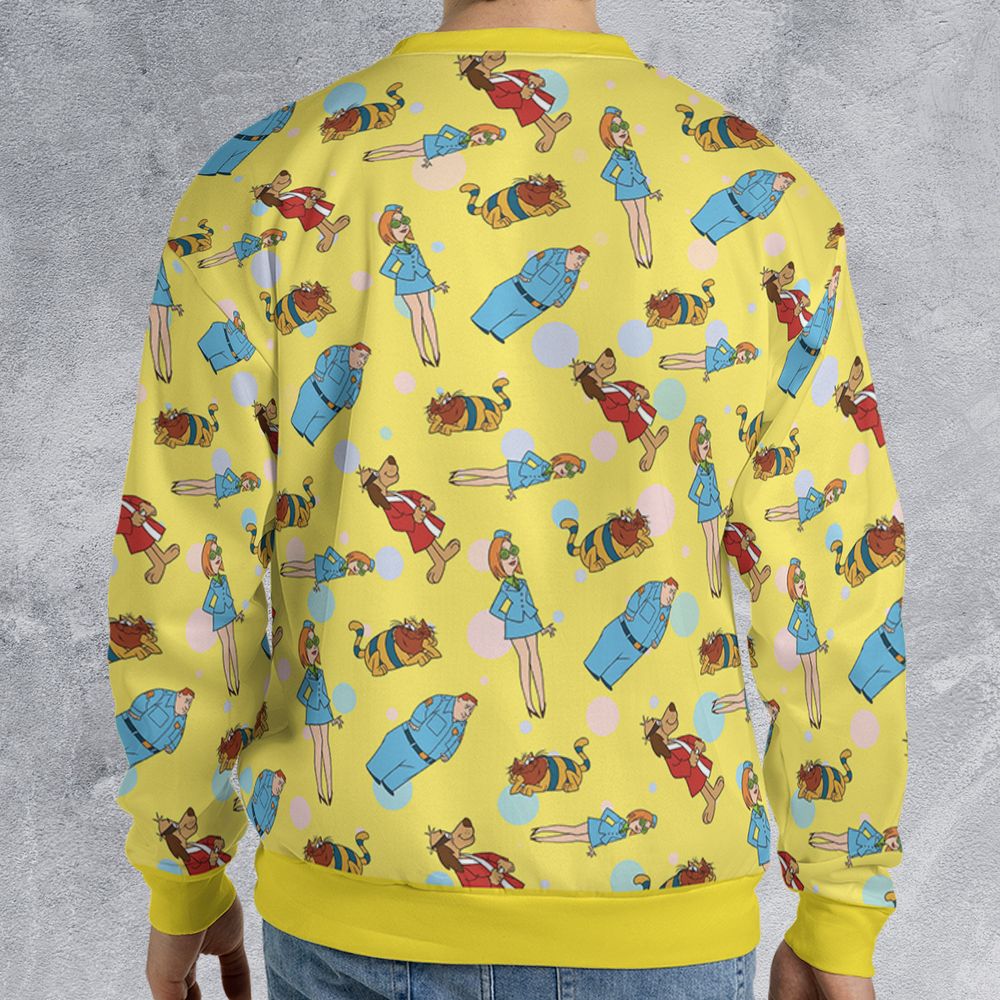 All-over Print Sweatshirt - 4WXP6X5M -  - 2