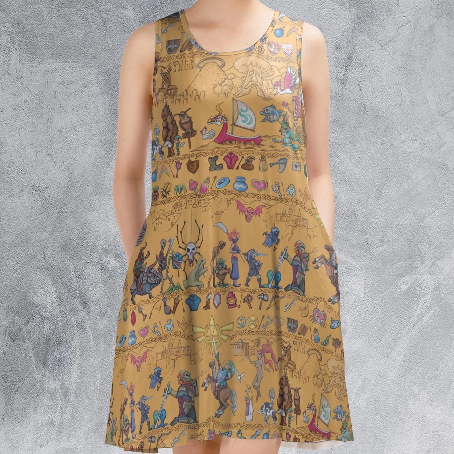 Sleeveless Dress - 8968G7MY