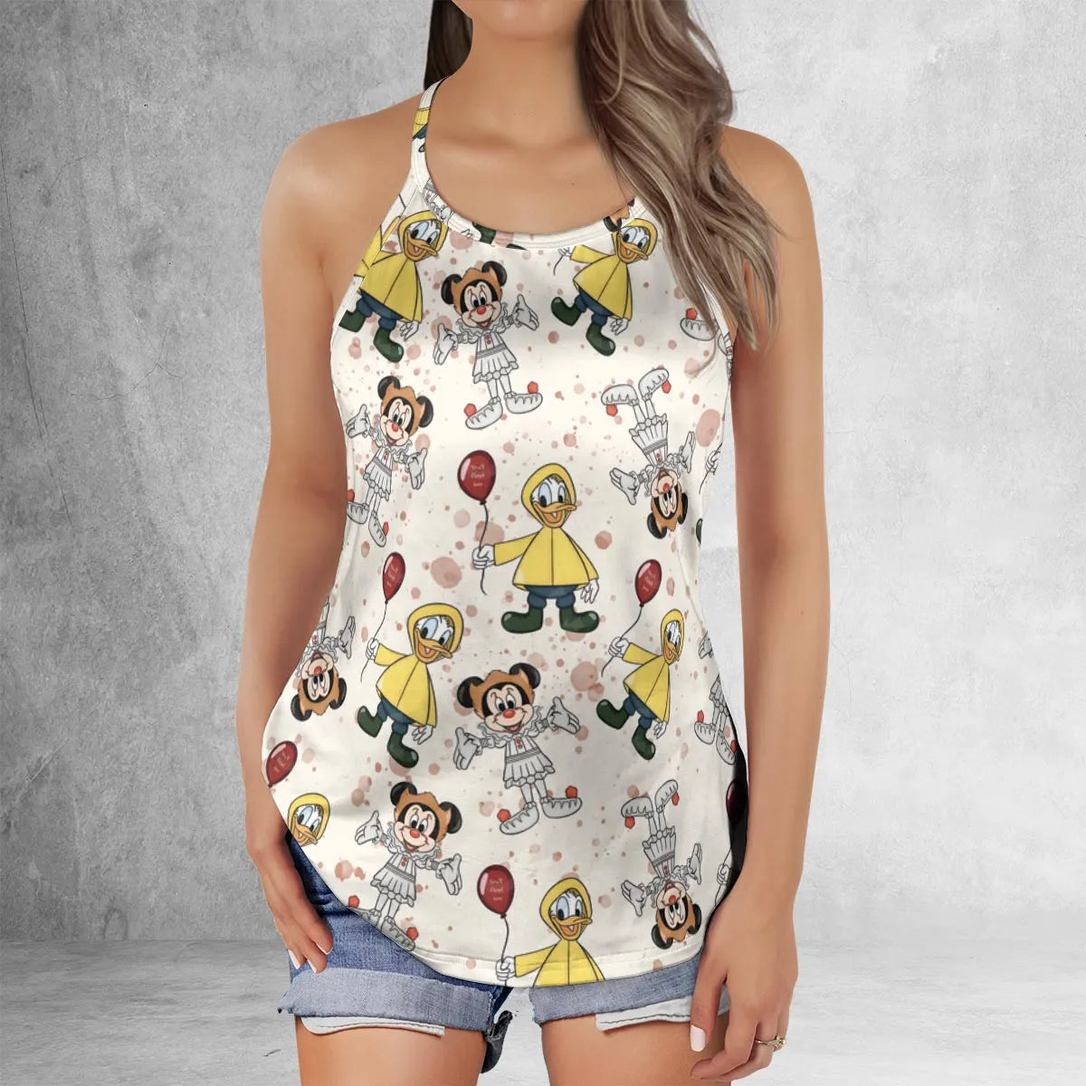 Criss Cross Tank Top - NQ8SAFBG