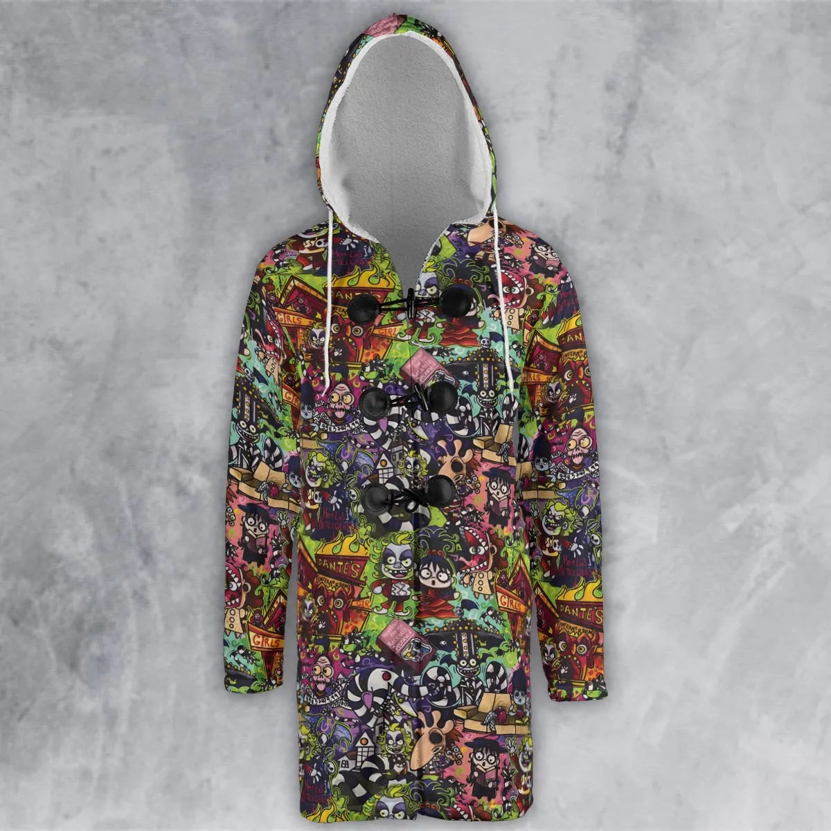 Hooded Cloak Coat - 2CX5SYMU