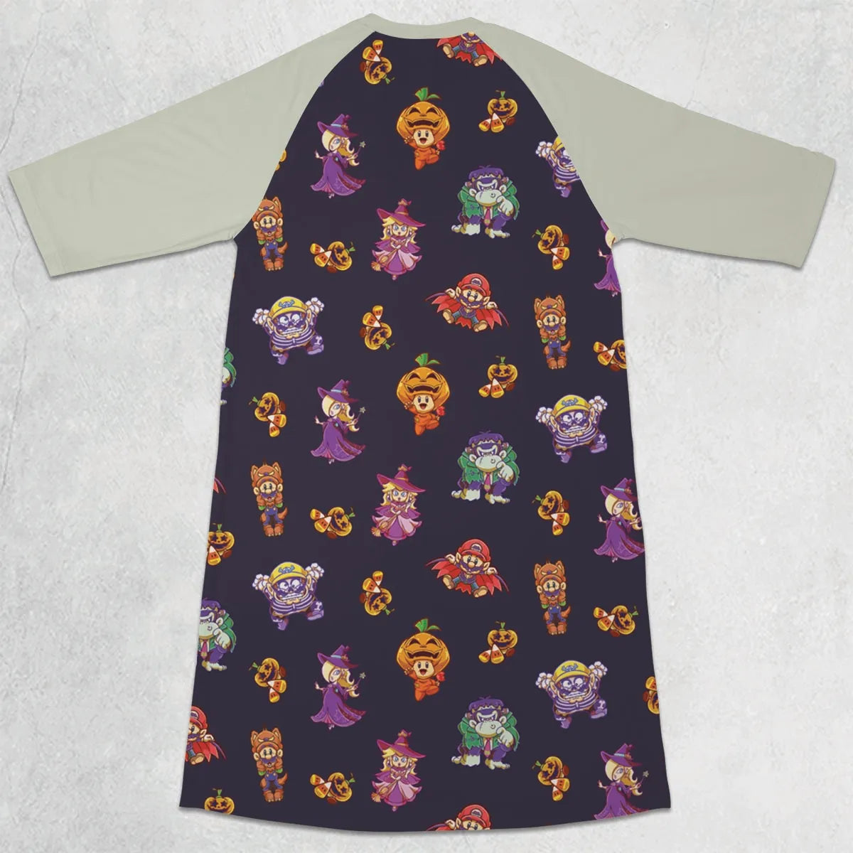 3/4 Sleeve Raglan Dress - BZXKWJSB