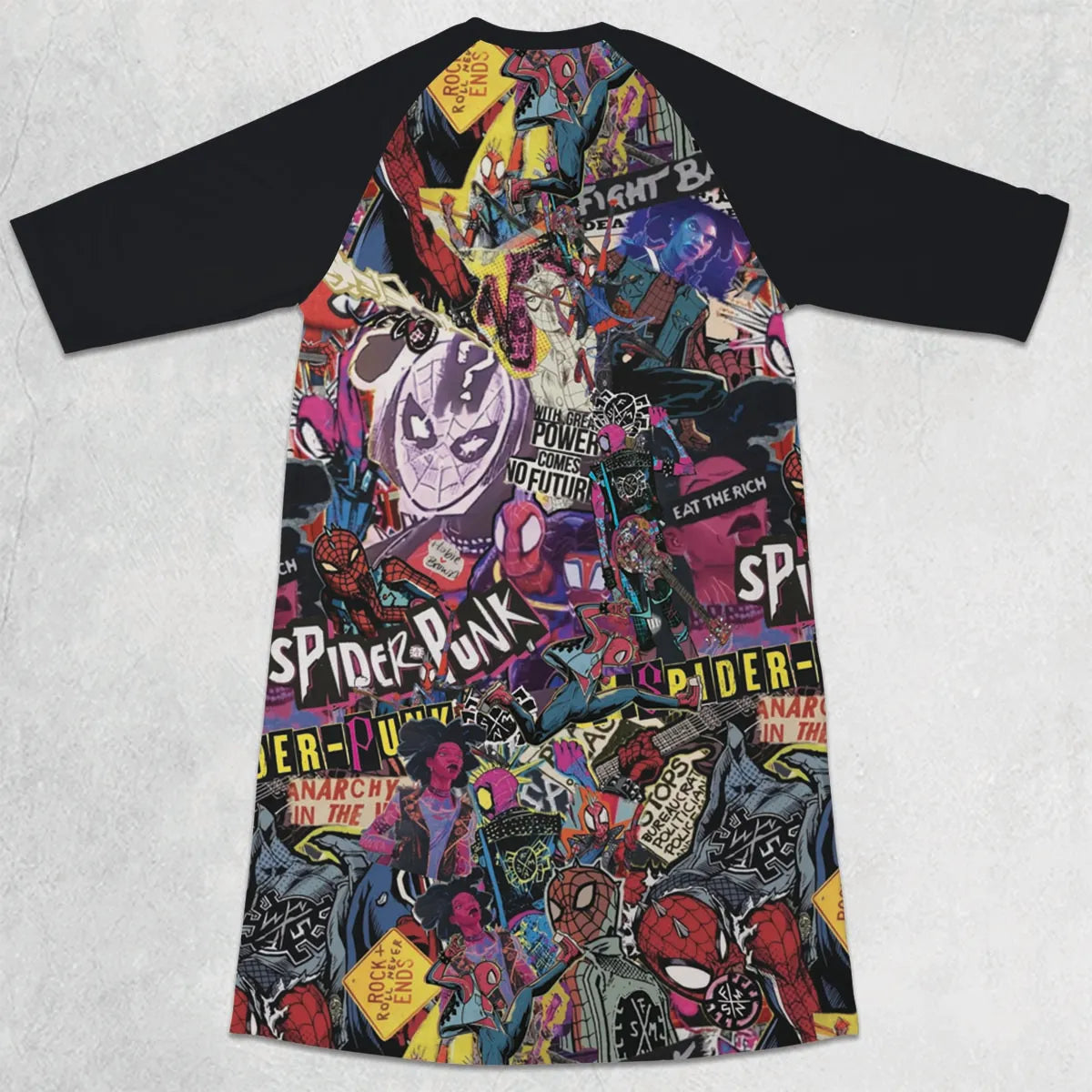 3/4 Sleeve Raglan Dress - 1V7GDKN3