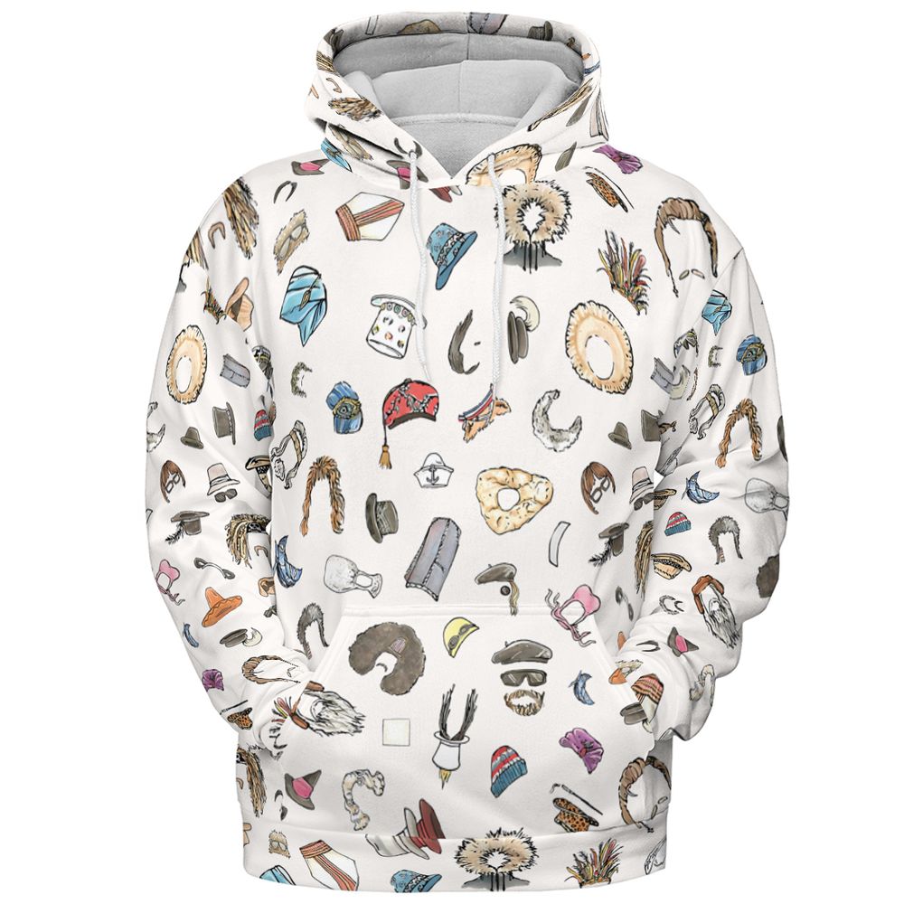 All-over Print Hoodie - Z1864F7V -  - 2