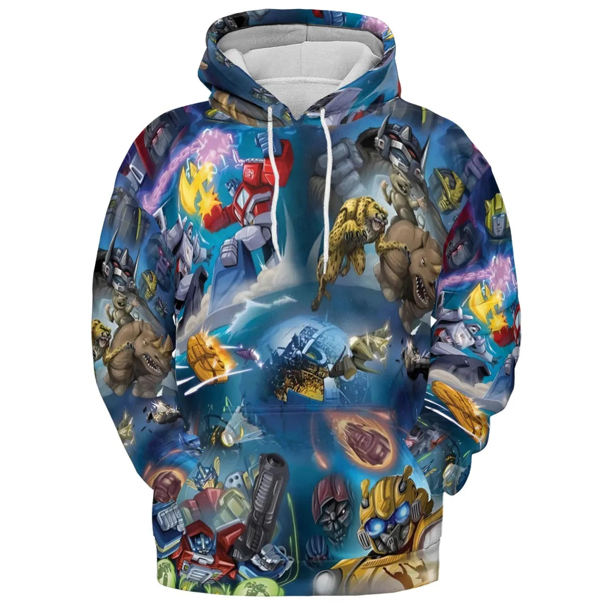 All-over Print Hoodie - D3GY7KGG