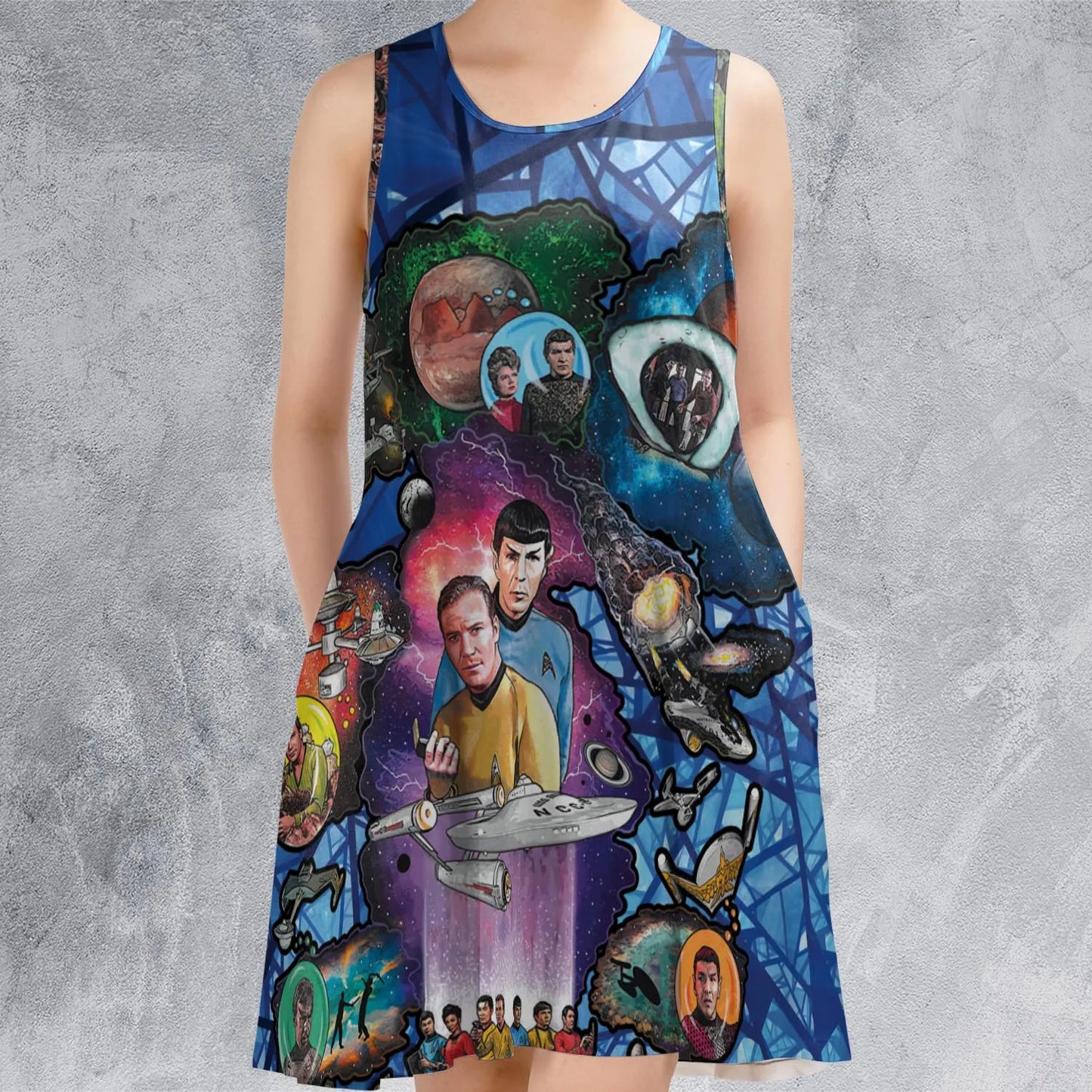 Sleeveless Dress - ZYM6JF8P
