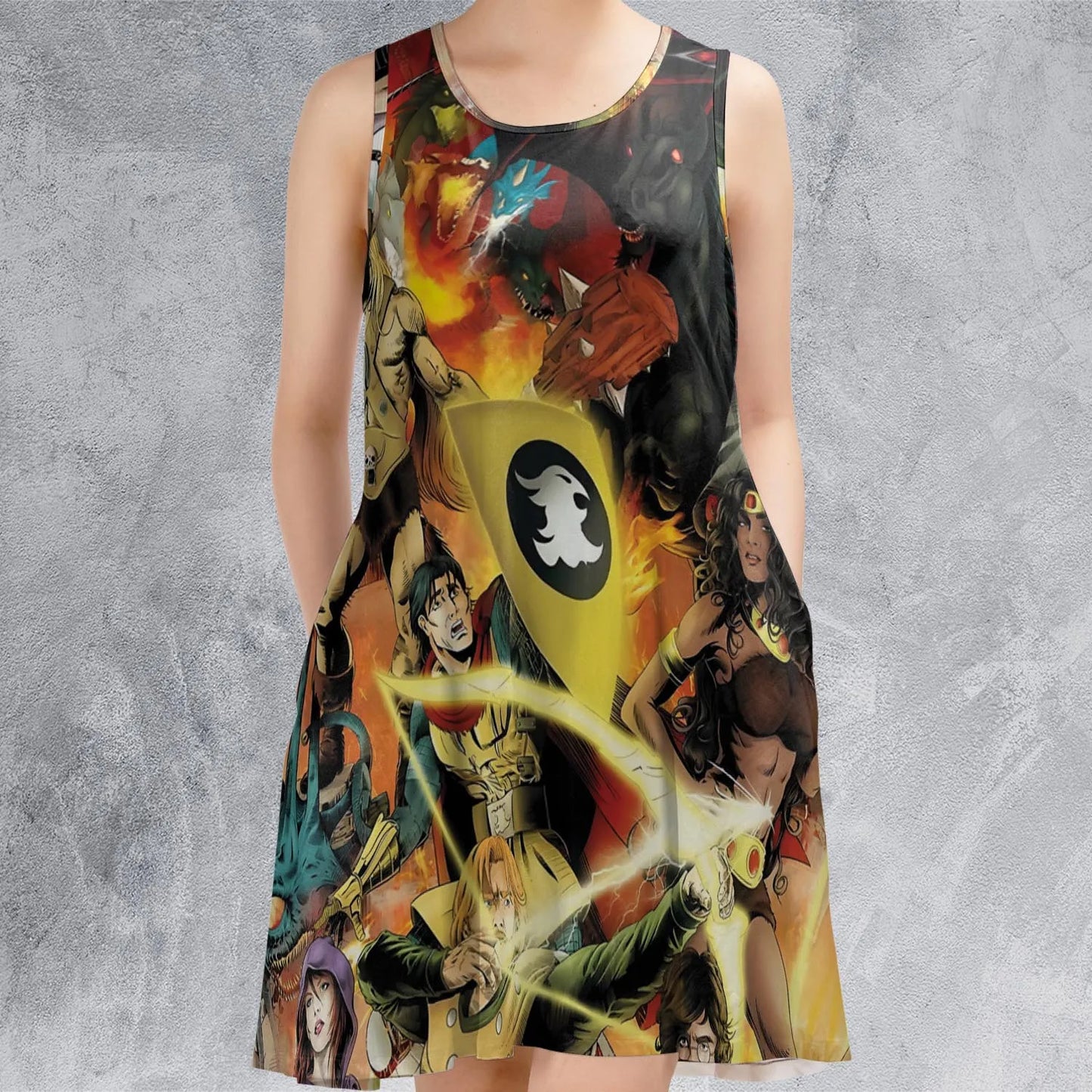 Sleeveless Dress - 2FPAQJBK