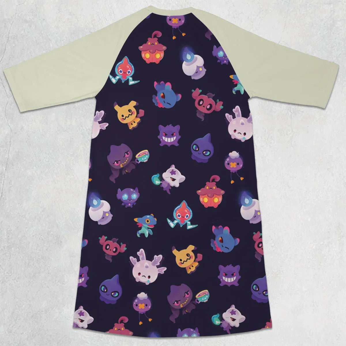 3/4 Sleeve Raglan Dress - NPXKDSRB