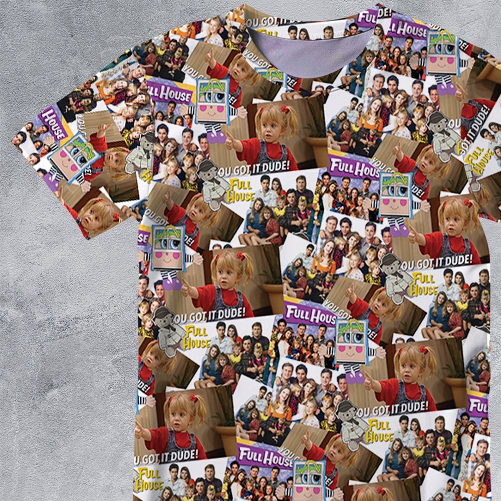 All-Over Print Unisex T-Shirt - E5ZMGKVE -  - 2