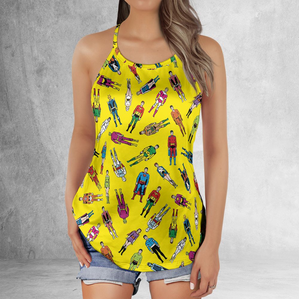 Criss Cross Tank Top - 32GKQRWC -  - 2
