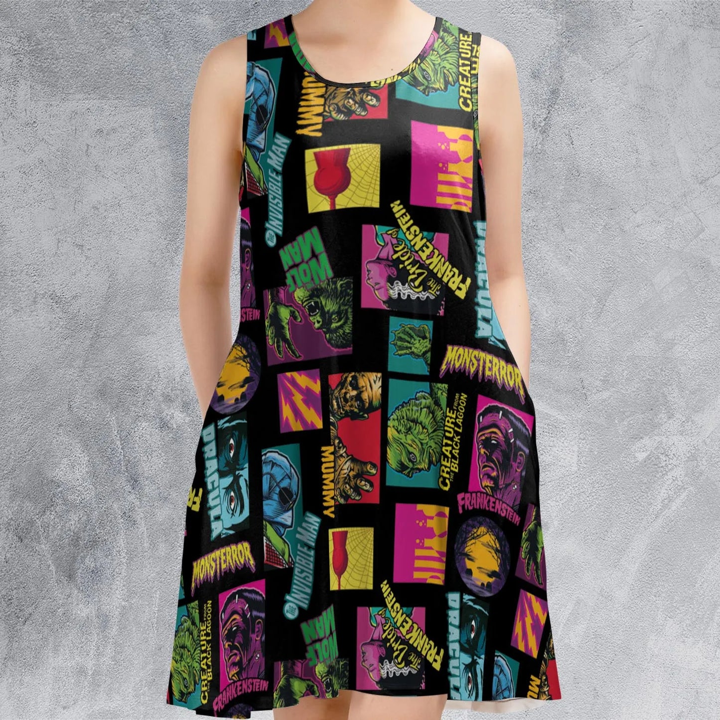 Sleeveless Dress - 7G21FHX9