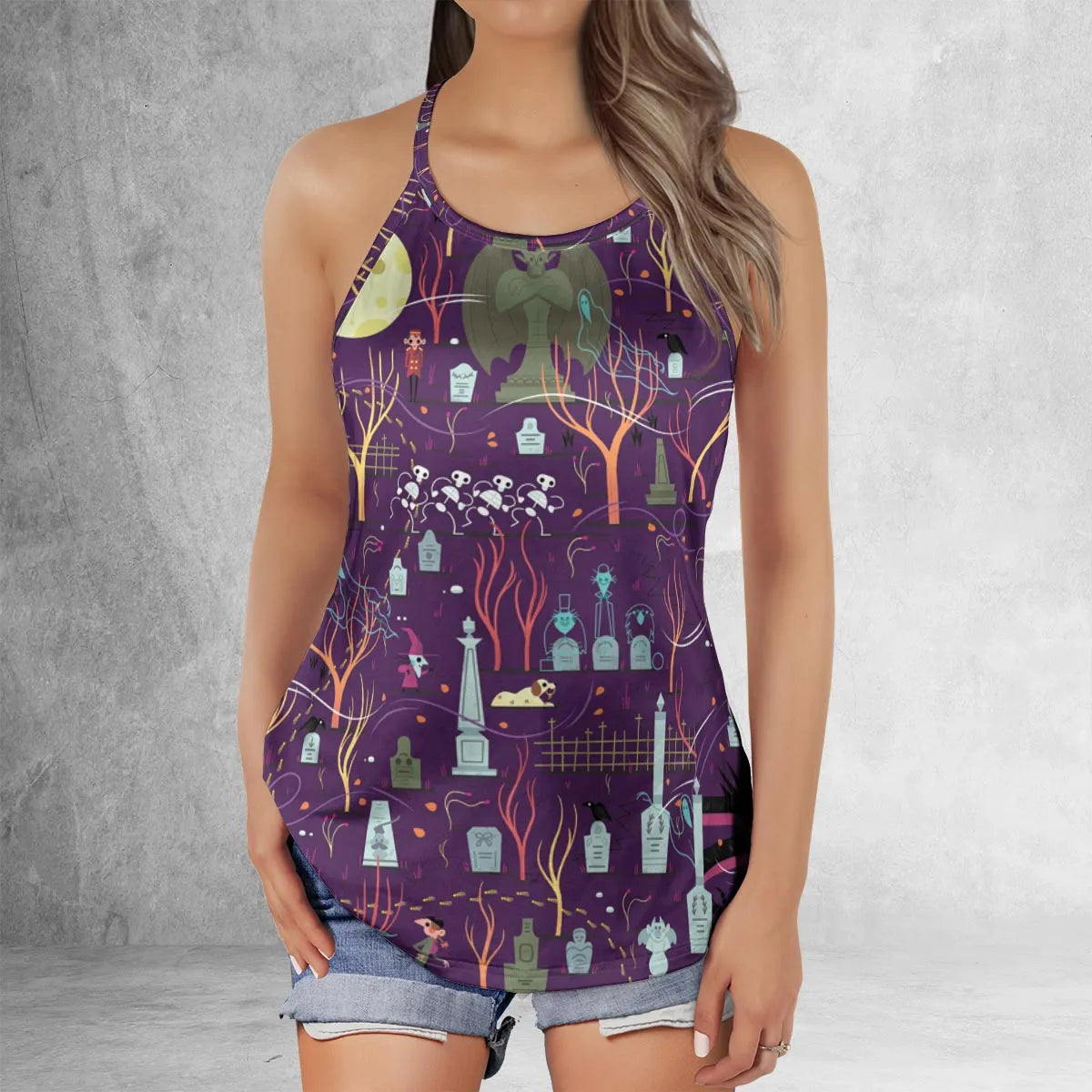 Criss Cross Tank Top - WWGBMPHH