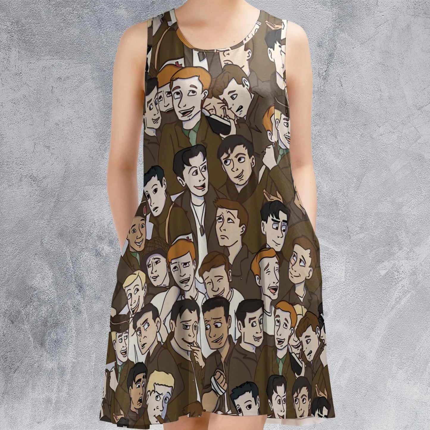 Sleeveless Dress - QKNE7QGA