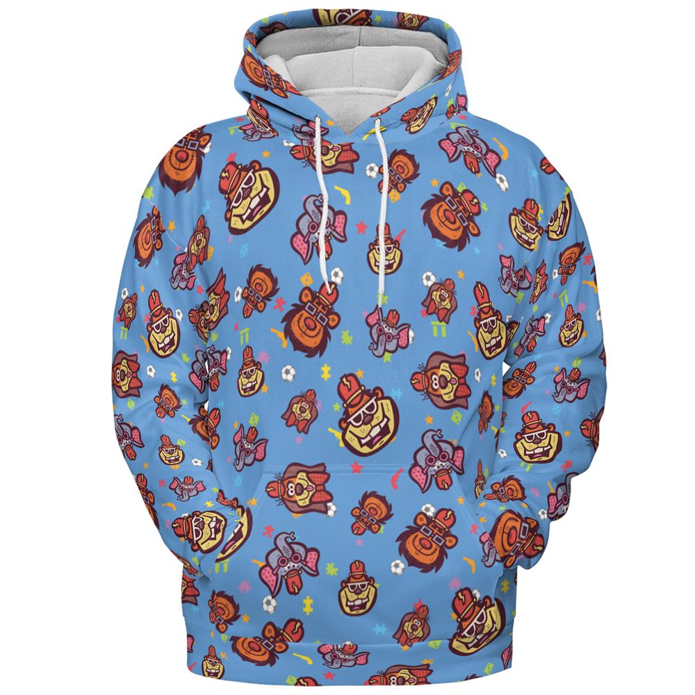 All-over Print Hoodie - 17GN6YDK -  - 2