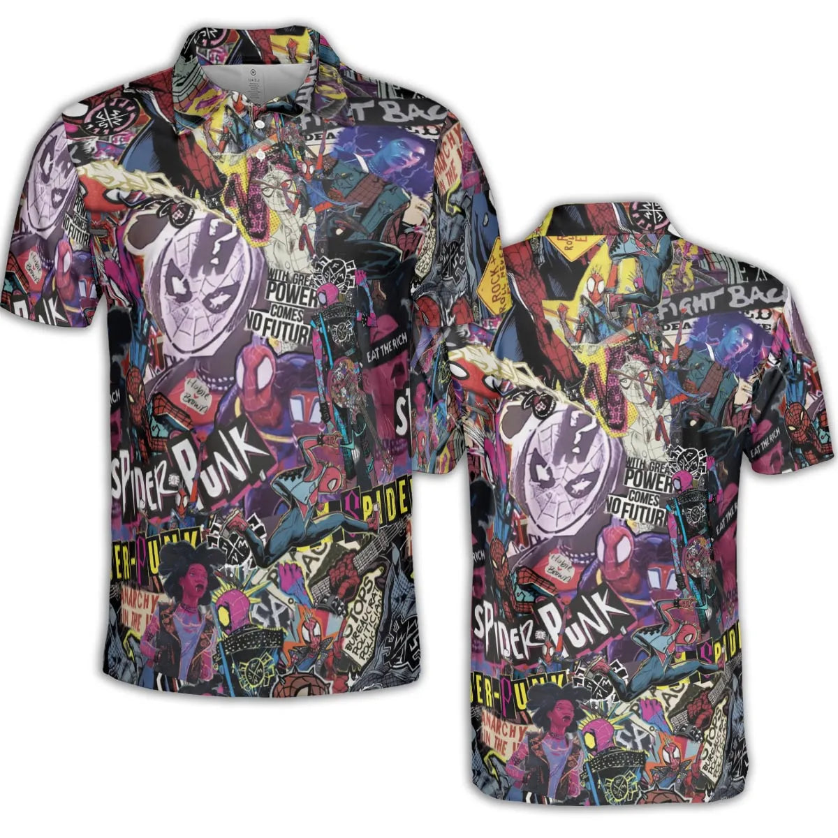 AOP Men/Women Polo Shirt - WUWU2DEL
