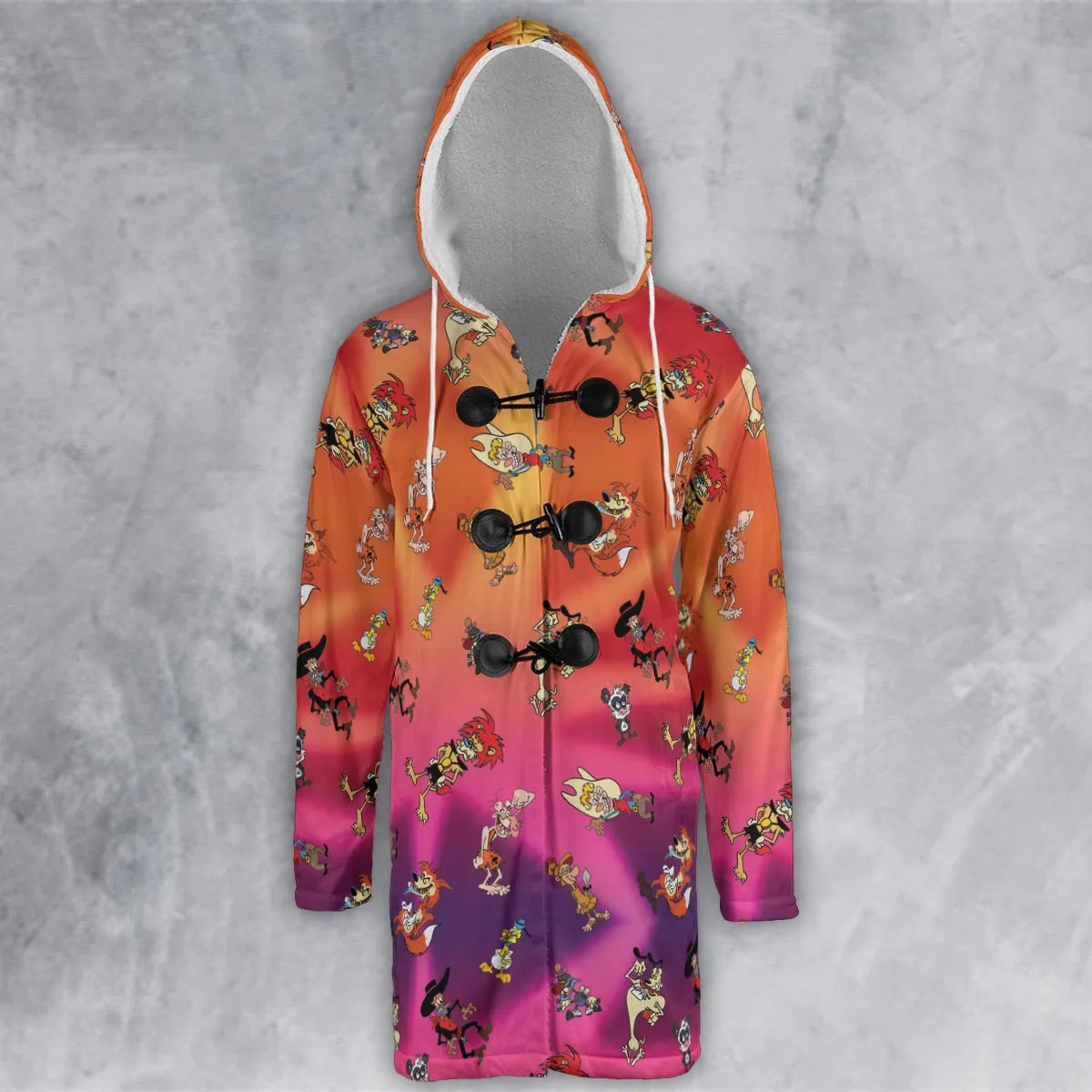 Hooded Cloak Coat - 43BKXTUX