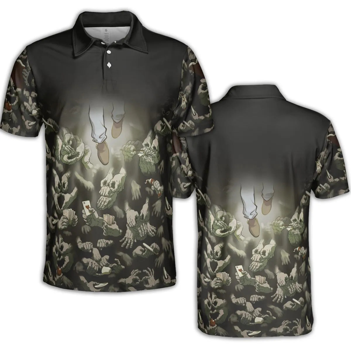 AOP Men/Women Polo Shirt - W67LZHSE