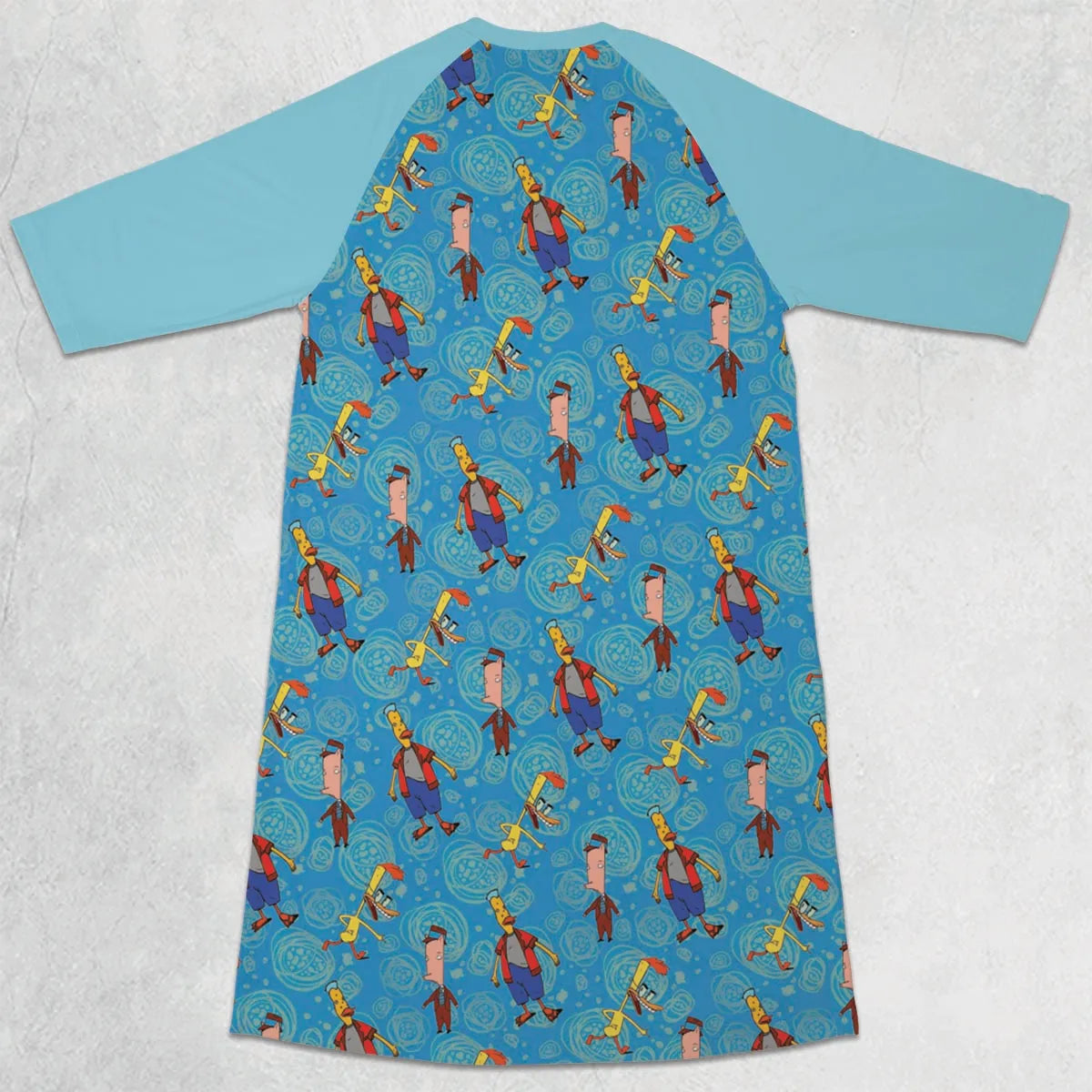 3/4 Sleeve Raglan Dress - FD7Q6YTJ