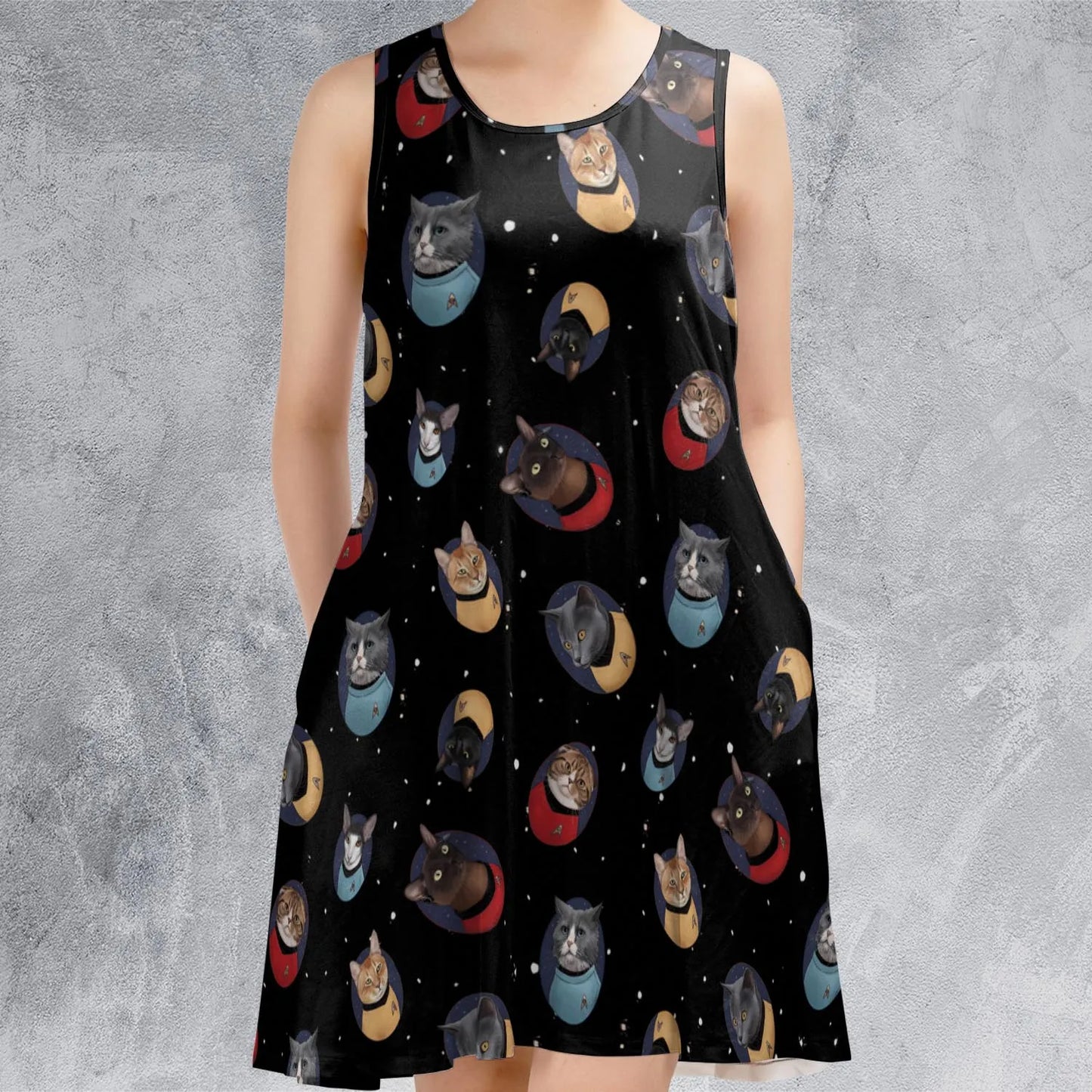 Sleeveless Dress - 69H83ZJY