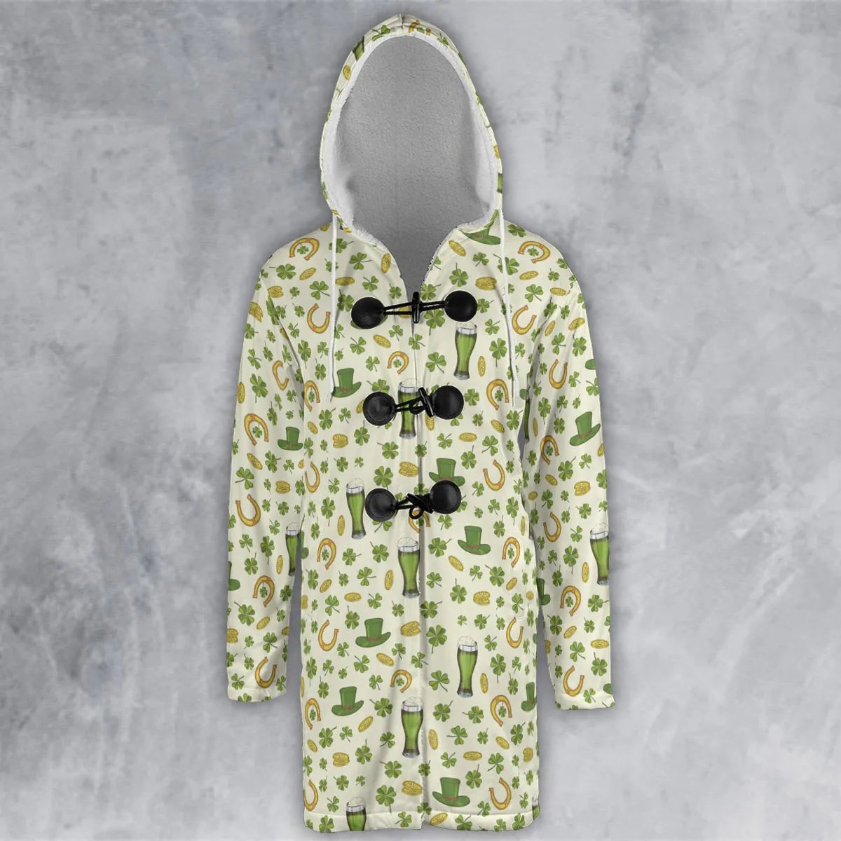 Hooded Cloak Coat - J1ET51PS