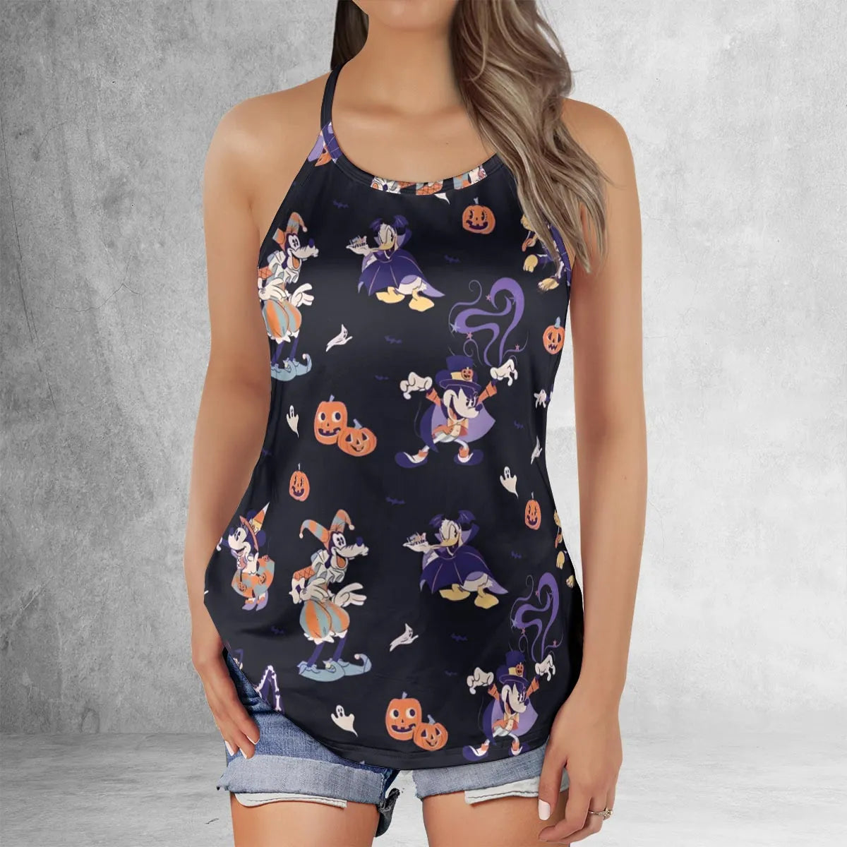 Criss Cross Tank Top - GRMA7XSV