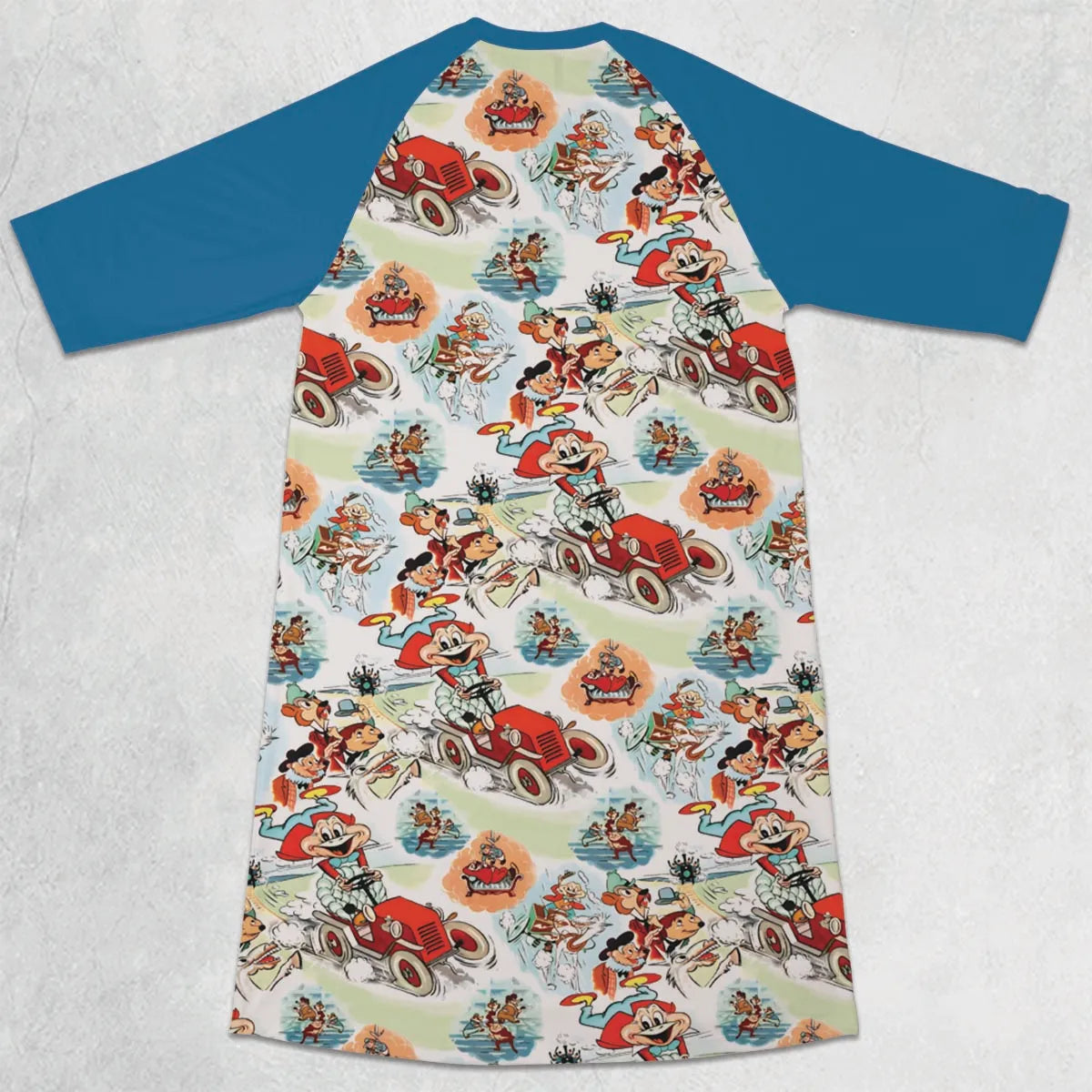 3/4 Sleeve Raglan Dress - C5SNXWA9