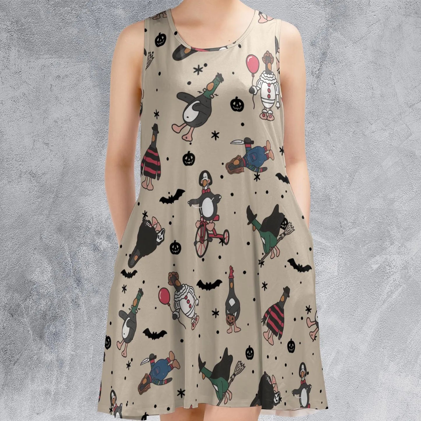 Sleeveless Dress - WWLX4LF5